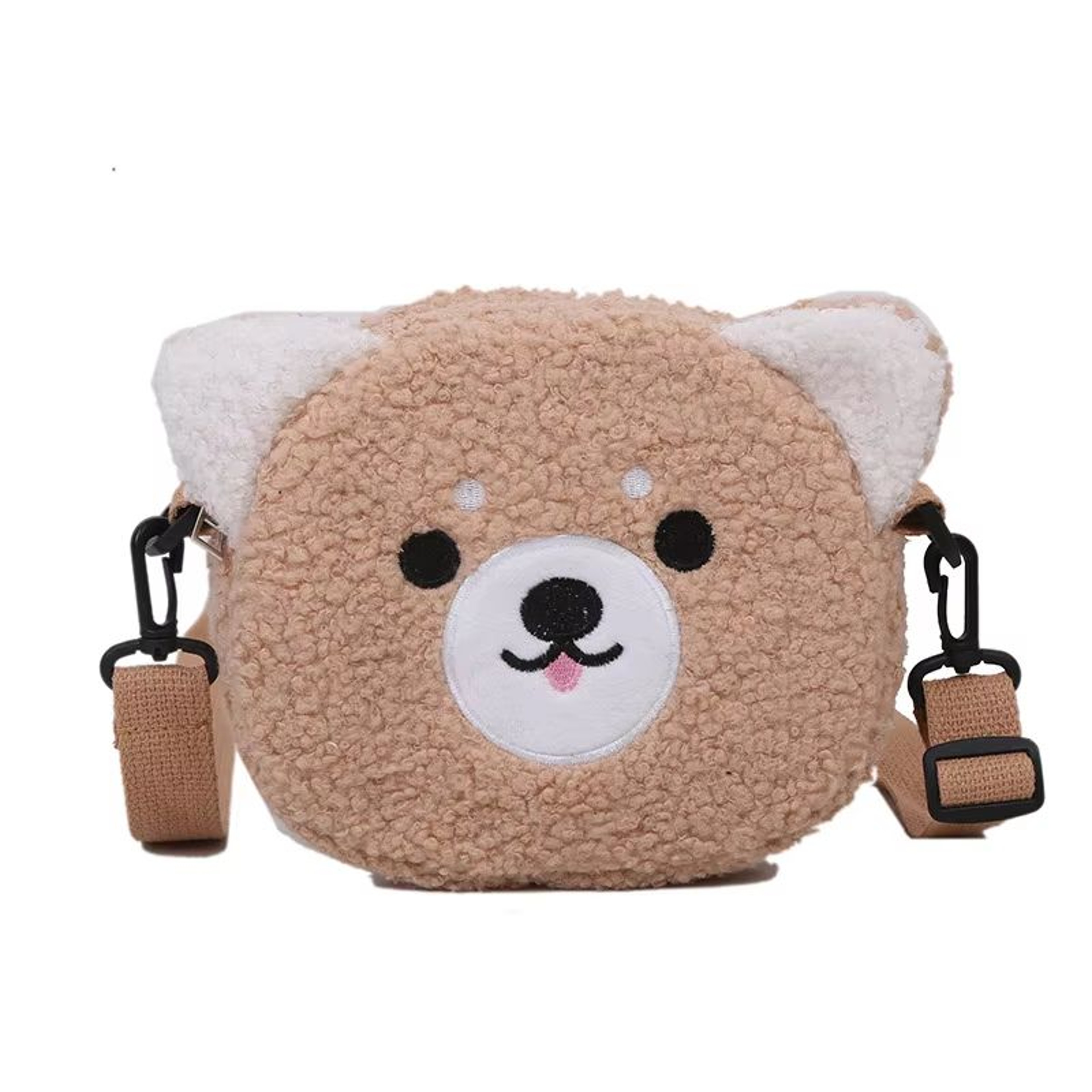 DollCharm Mini Round Crossbody Bag  Cute DollAccent Shoulder Purse For Women  Teens 2