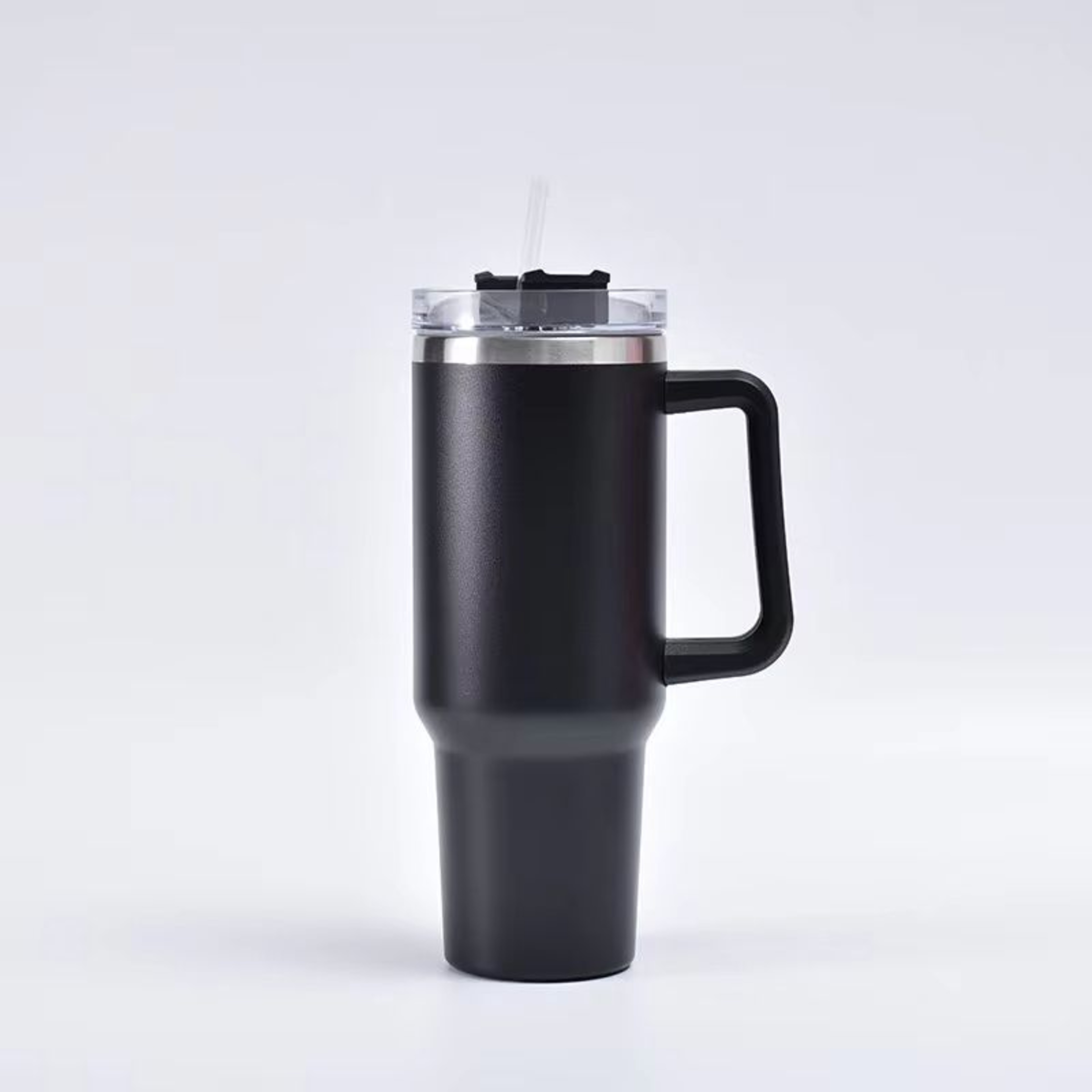 MegaSip 1200 ML40 Oz DoubleWall Insulated Tumbler  Handle  Straw Travel Cup 7