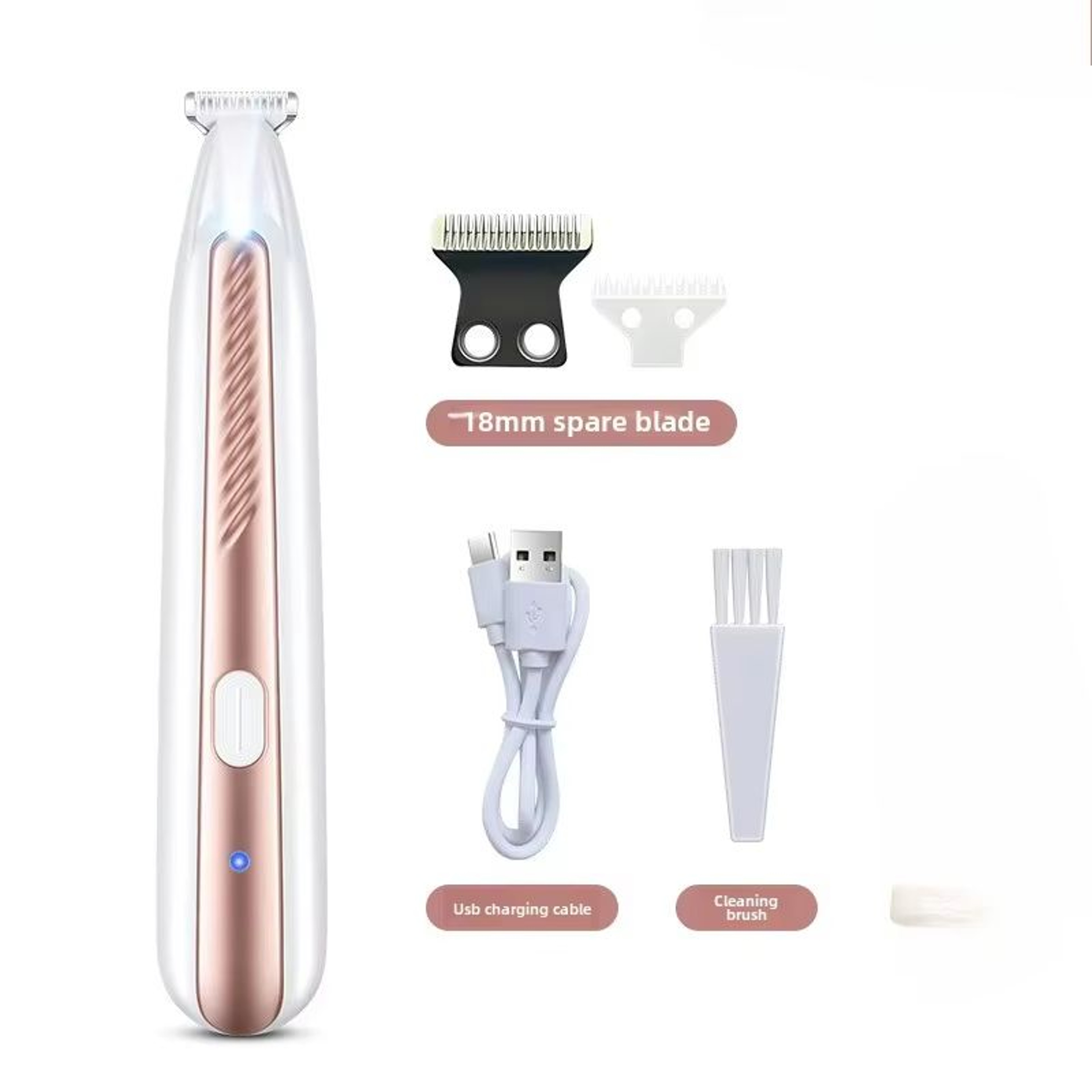 PetGroom Pro LED Waterproof Hair  Paw Trimmer  Precision Grooming For Dogs  Cats 8
