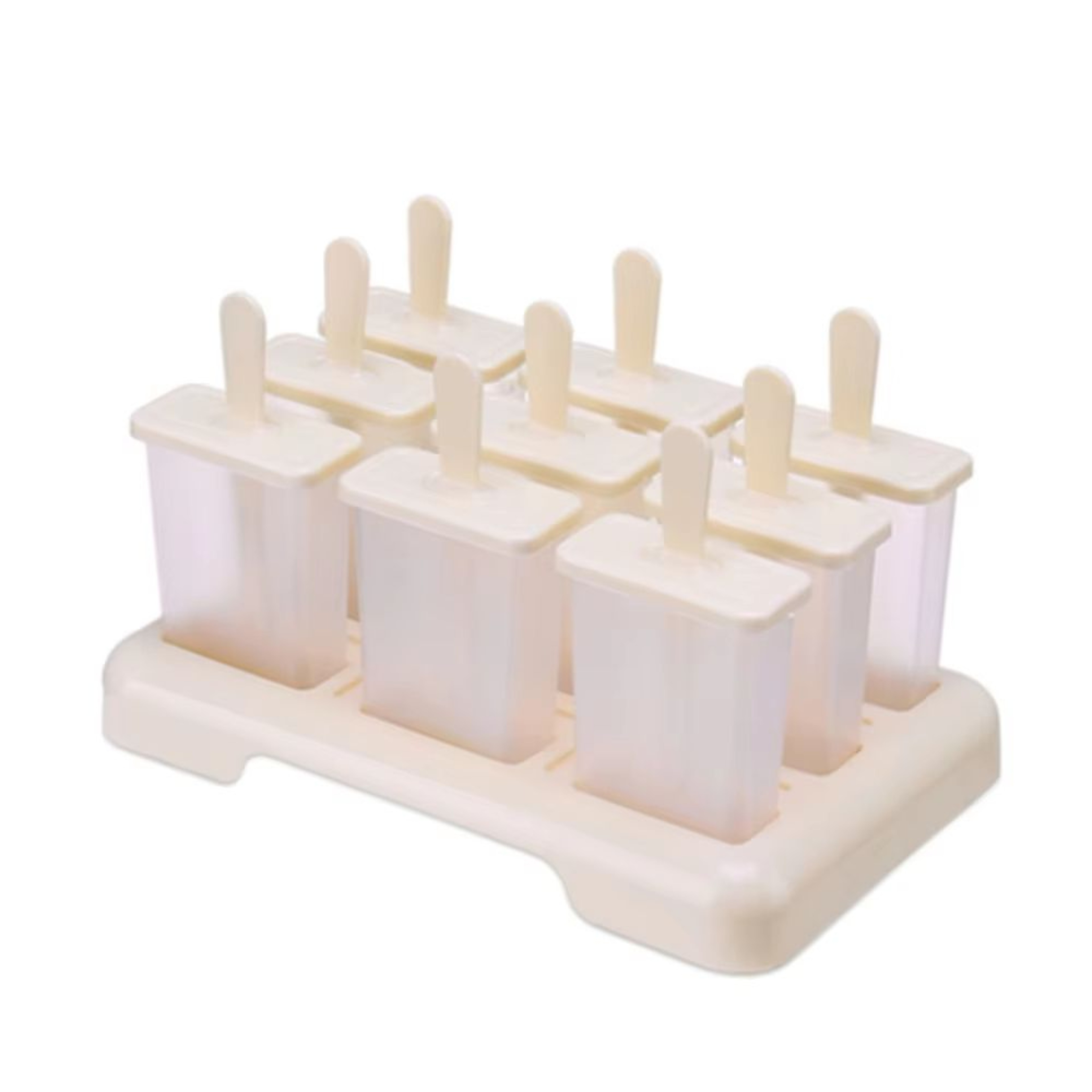 Homemade Chill Pop Maker  DIY Ice Cream Popsicle Mold With Plastic Sticks  IceCube Tray 5