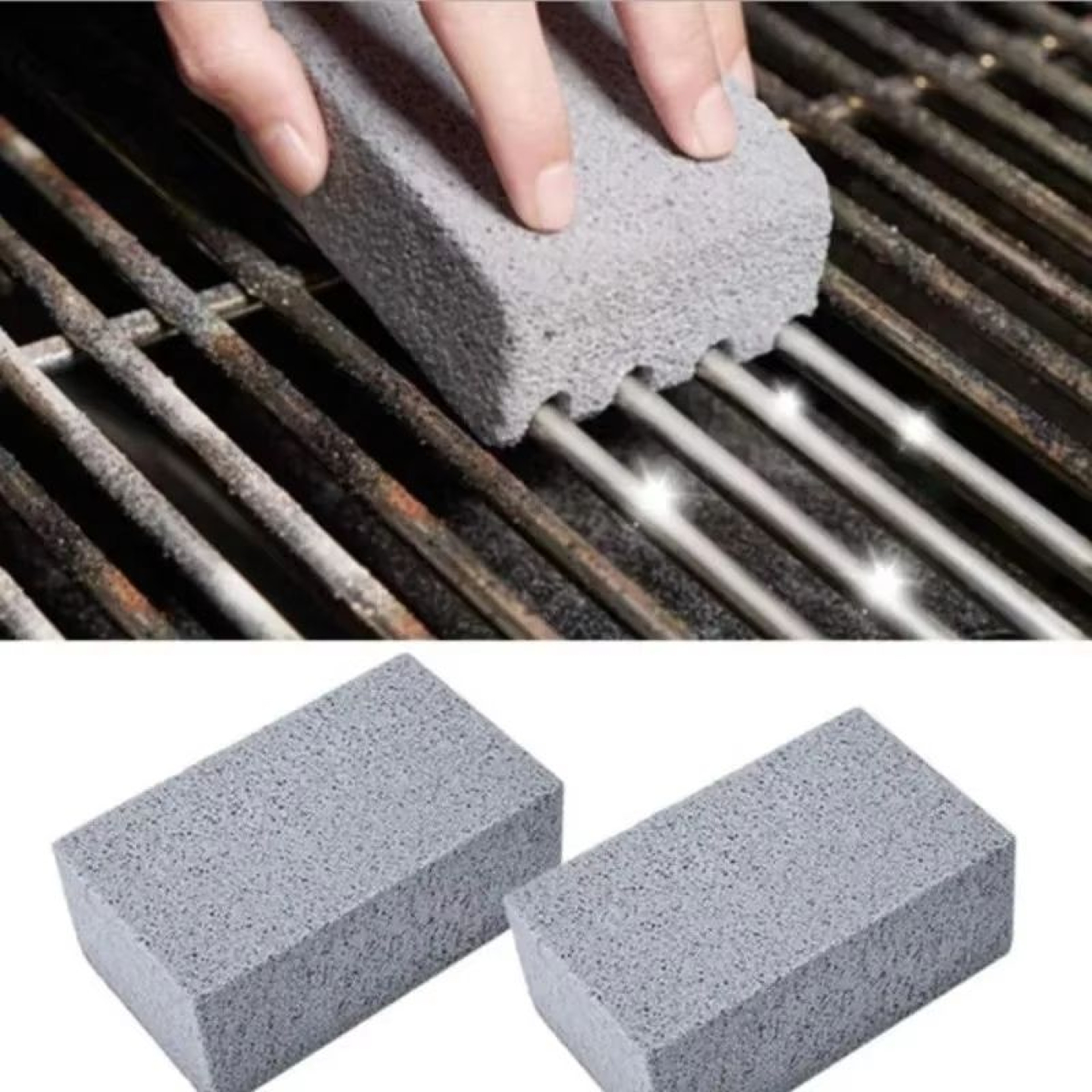 BBQ Grill Cleaning Brick  Pumice Stone Block For Barbecue Rack  Outdoor Kitchen 0
