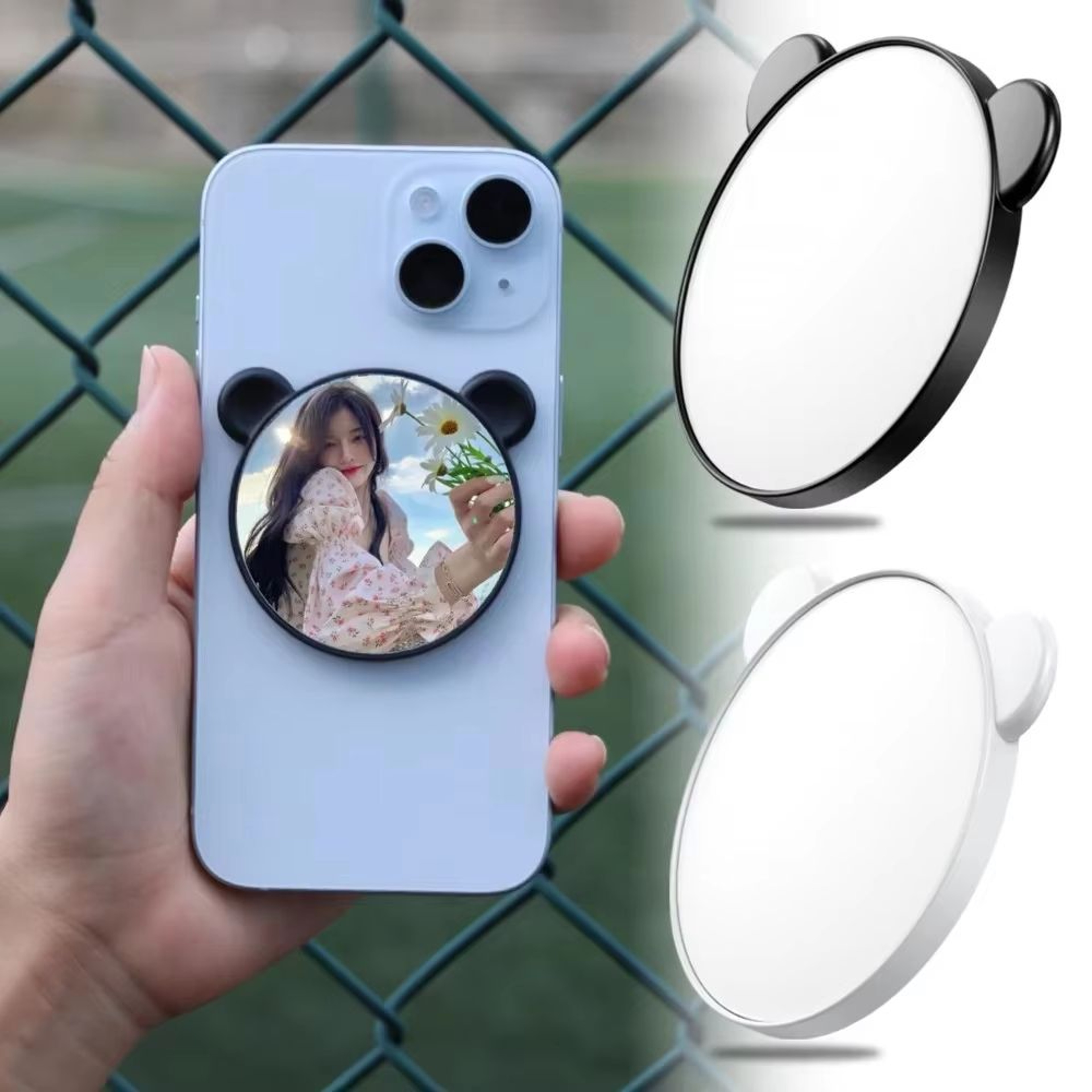HandyMag Magnetic Selfie Mirror For IPhone  MagSafe BackCamera Wide Angle Mirror  Video Accessory 0