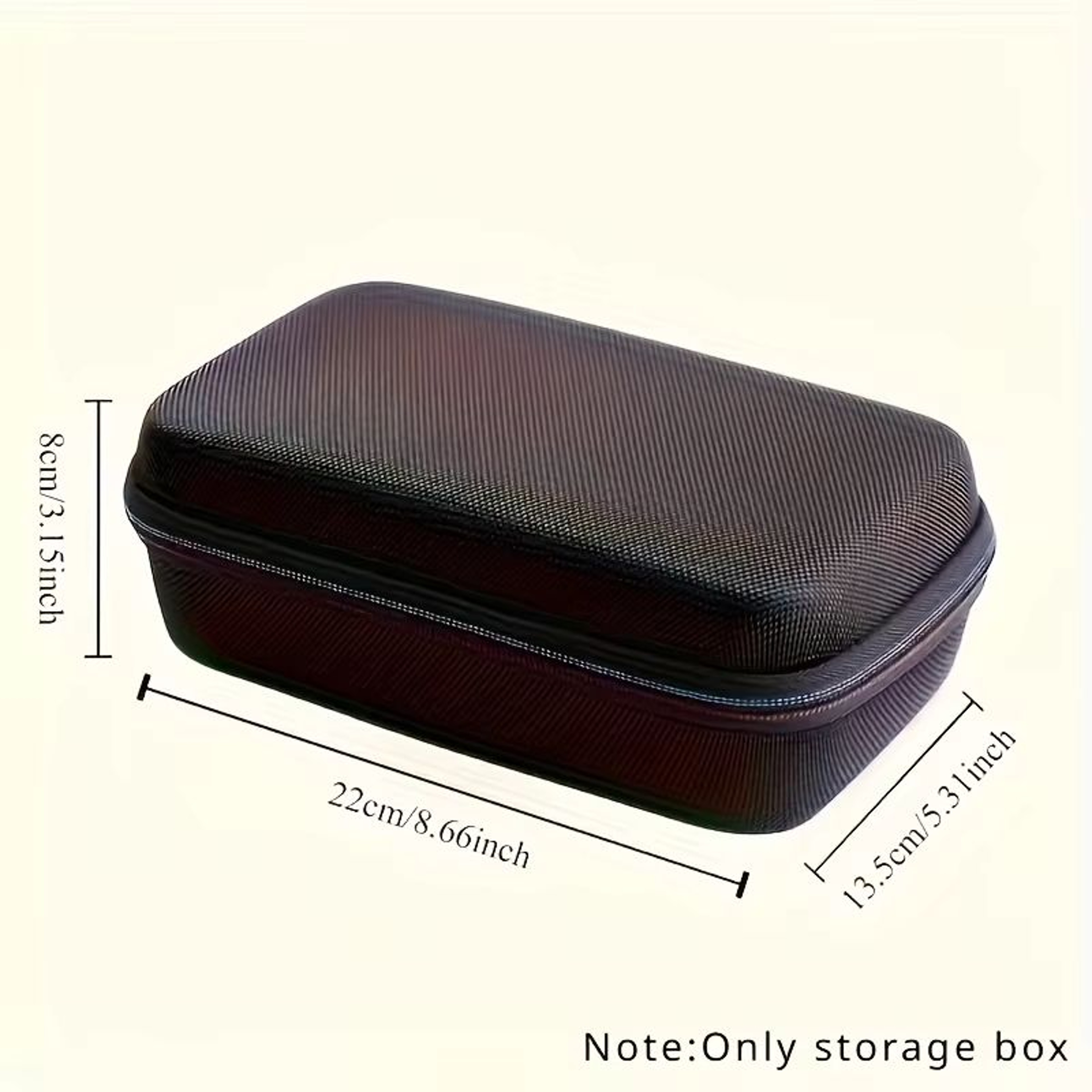 Portable EVA Car Starter Storage Box  ShockProof DropProof Protective Case  Lightweight Organizer F 1