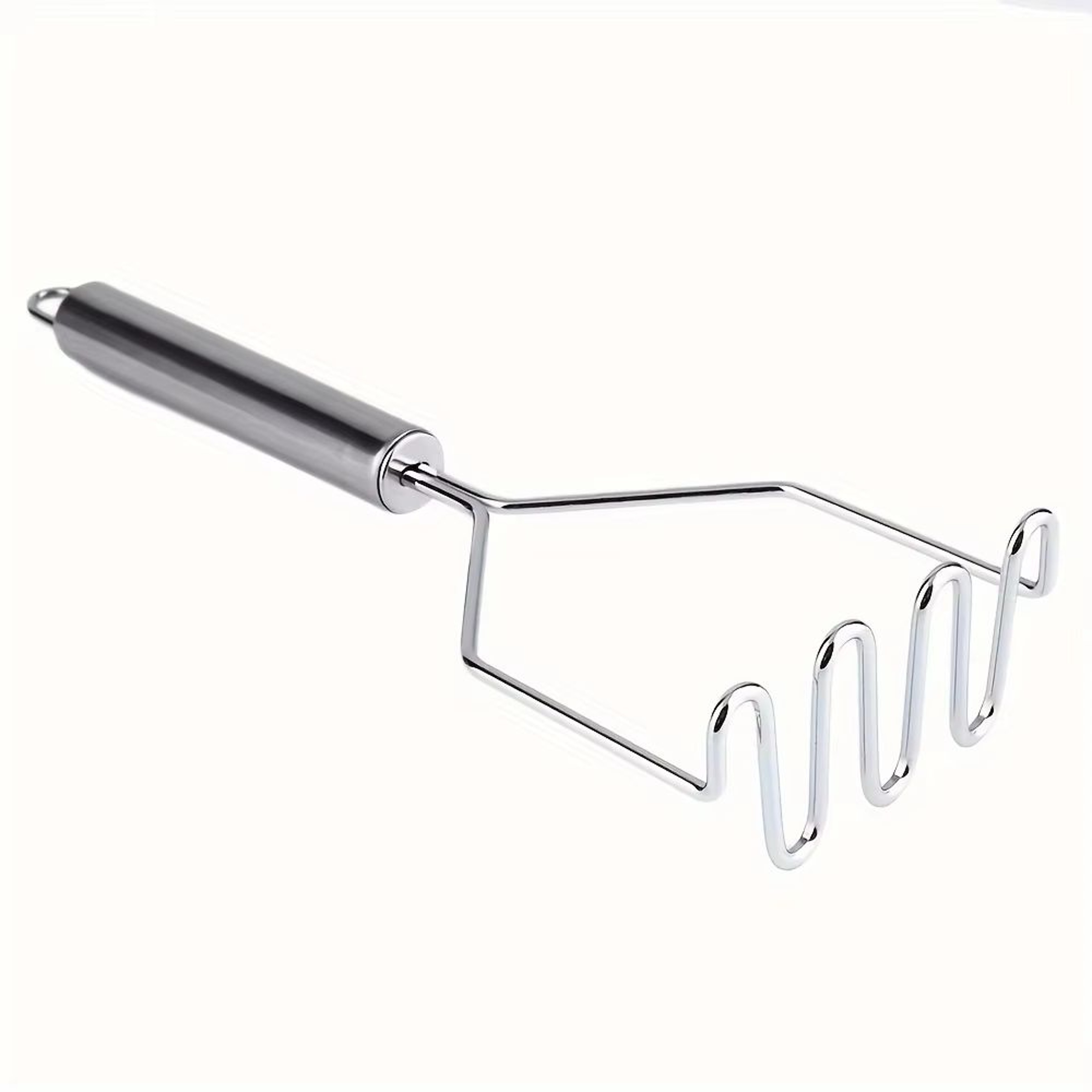 Stainless Steel Wave Potato Masher  Durable Kitchenware For Vegetables  Fruit Puree 4