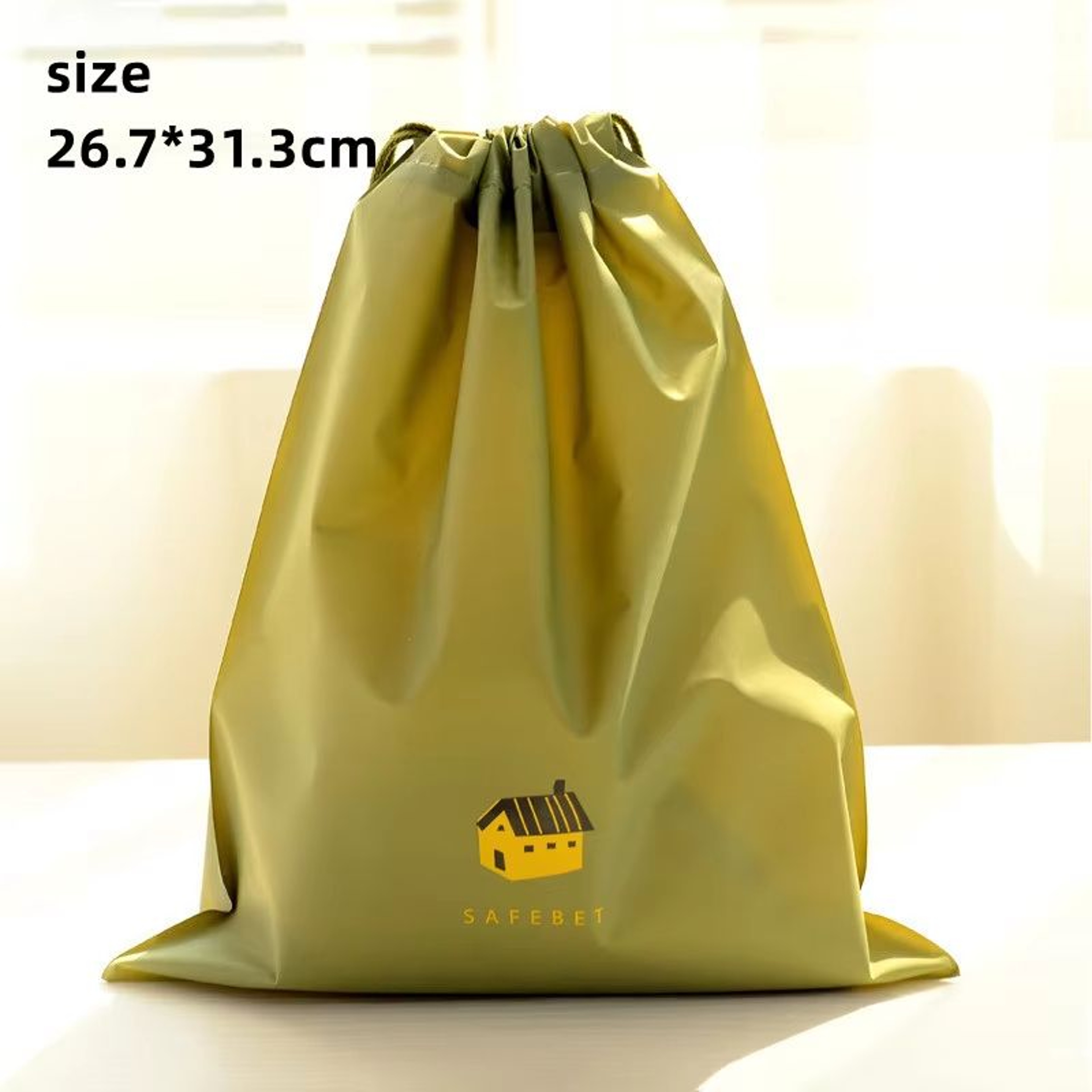 Waterproof Bundle Pocket Storage Bag  Dustproof Minimalist Drawstring Bag For Clothing  Travel 9