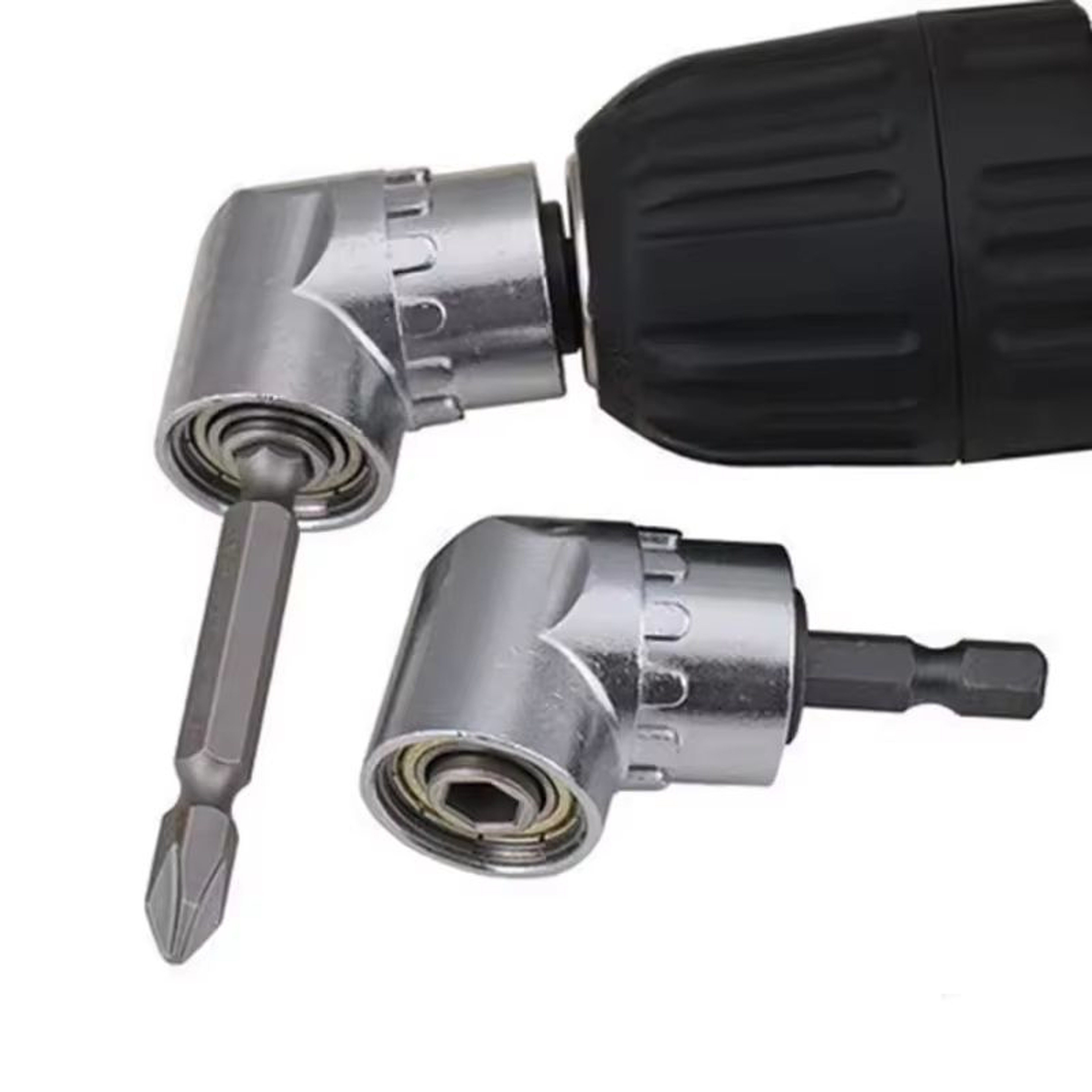 105 Degree Right Angle Drill Attachment Corner Screwdriver Extension 0
