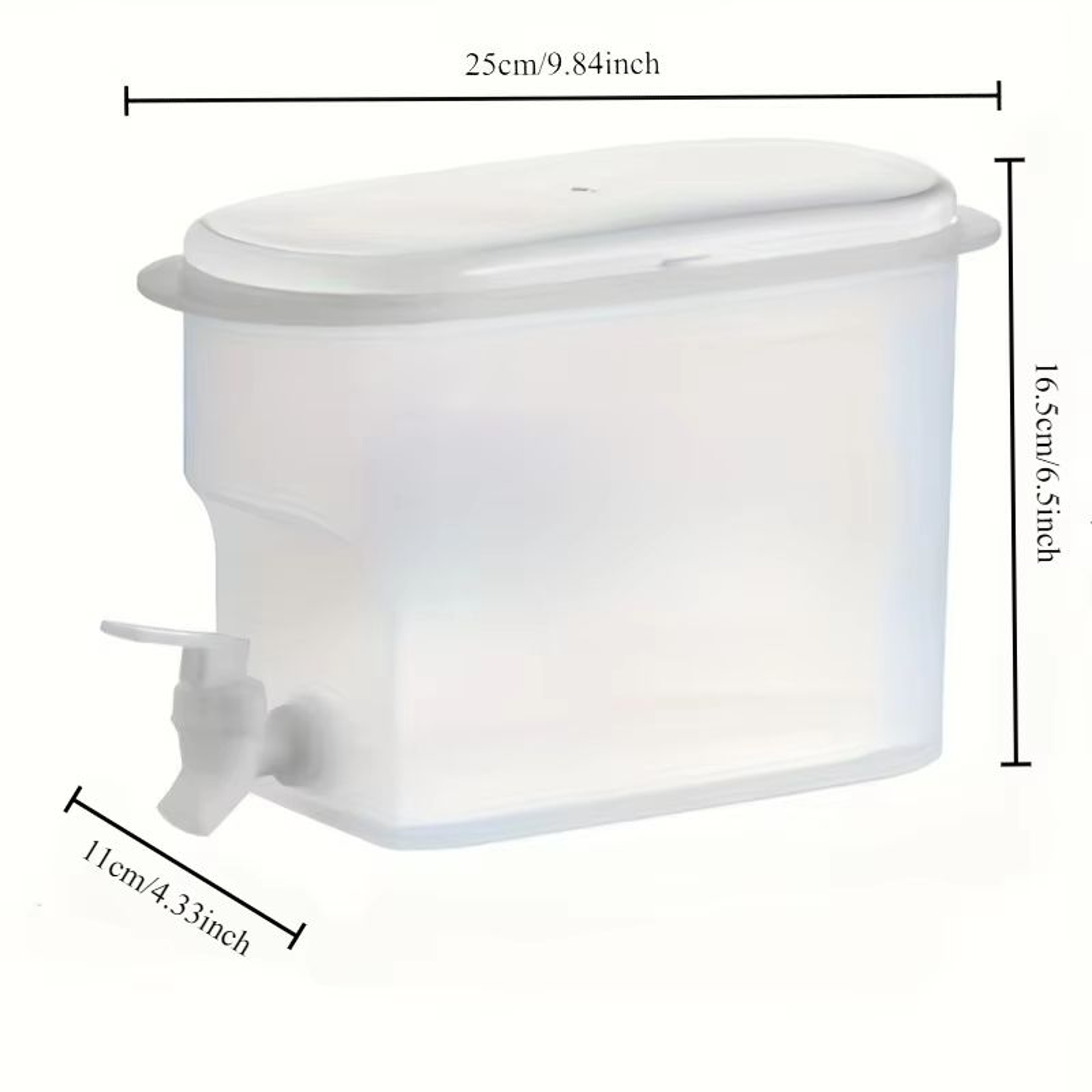 35 L Refrigerator Cold Water Bottle With Faucet Large Home Ice Water Bucket 4