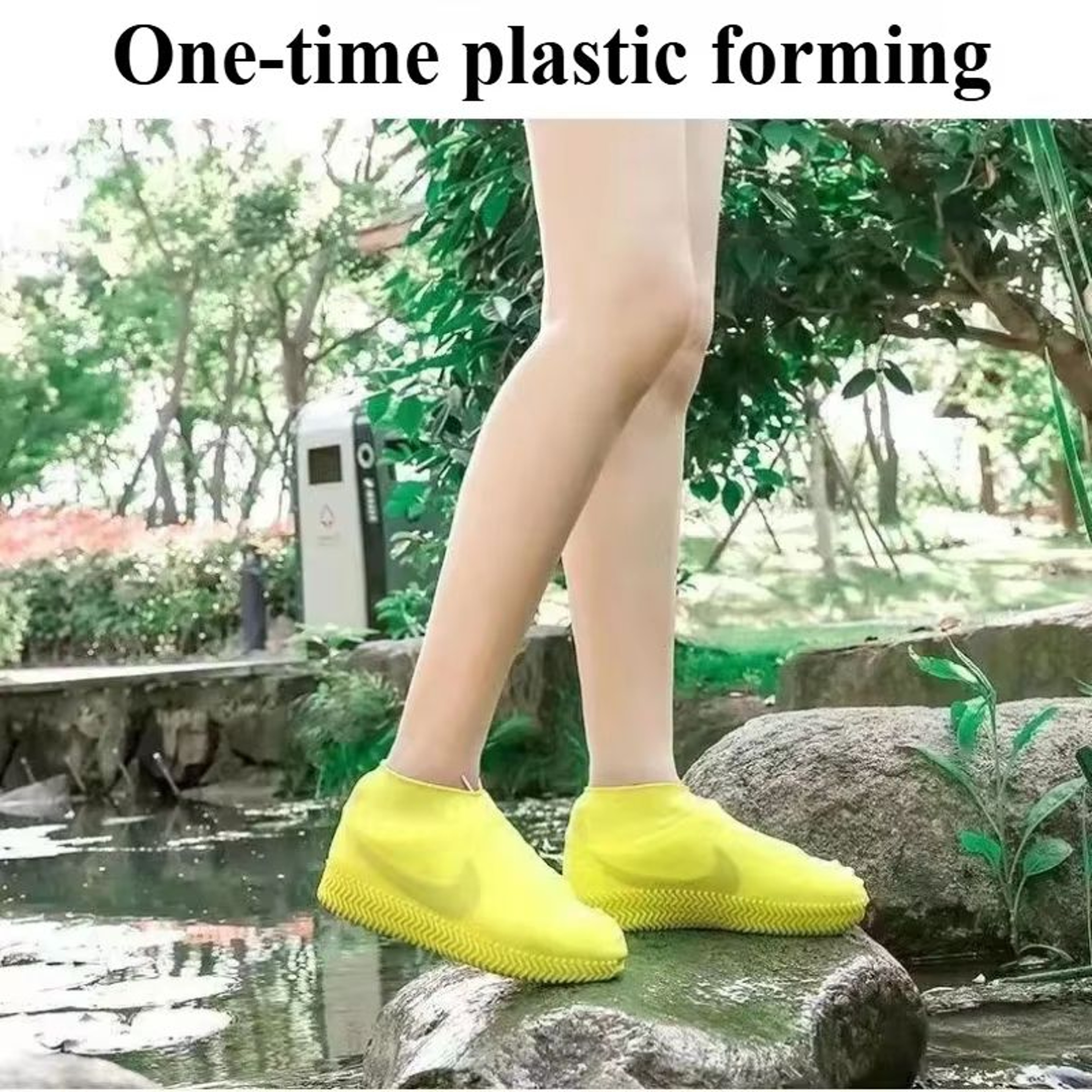 Reusable Silicone Rain Shoe Covers  Lightweight Thick WearResistant Overshoes For Rain Travel  Ever 2