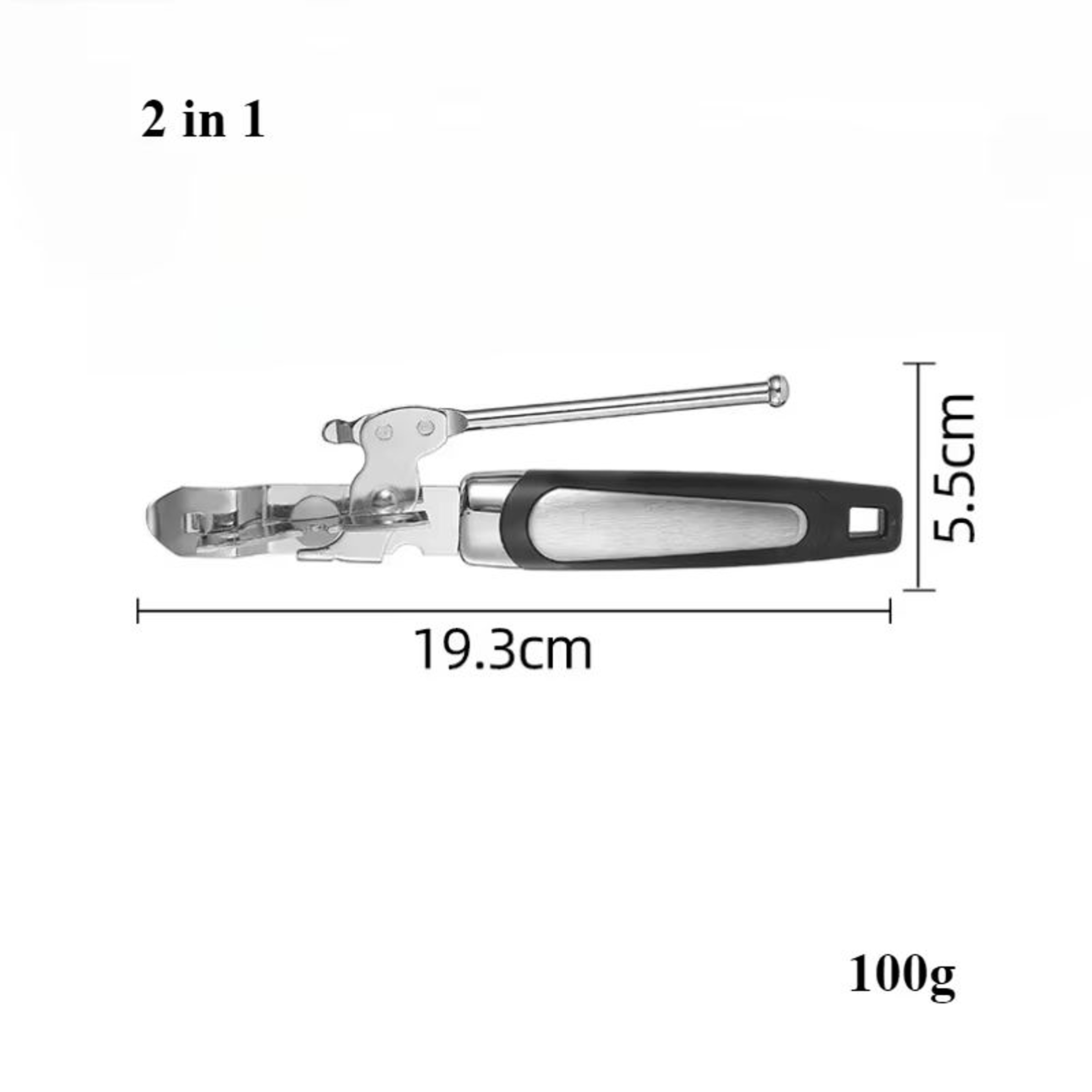 Stainless Steel Multifunction Can  Bottle Opener  Professional Kitchen Jar  Beer Handle Tool 7