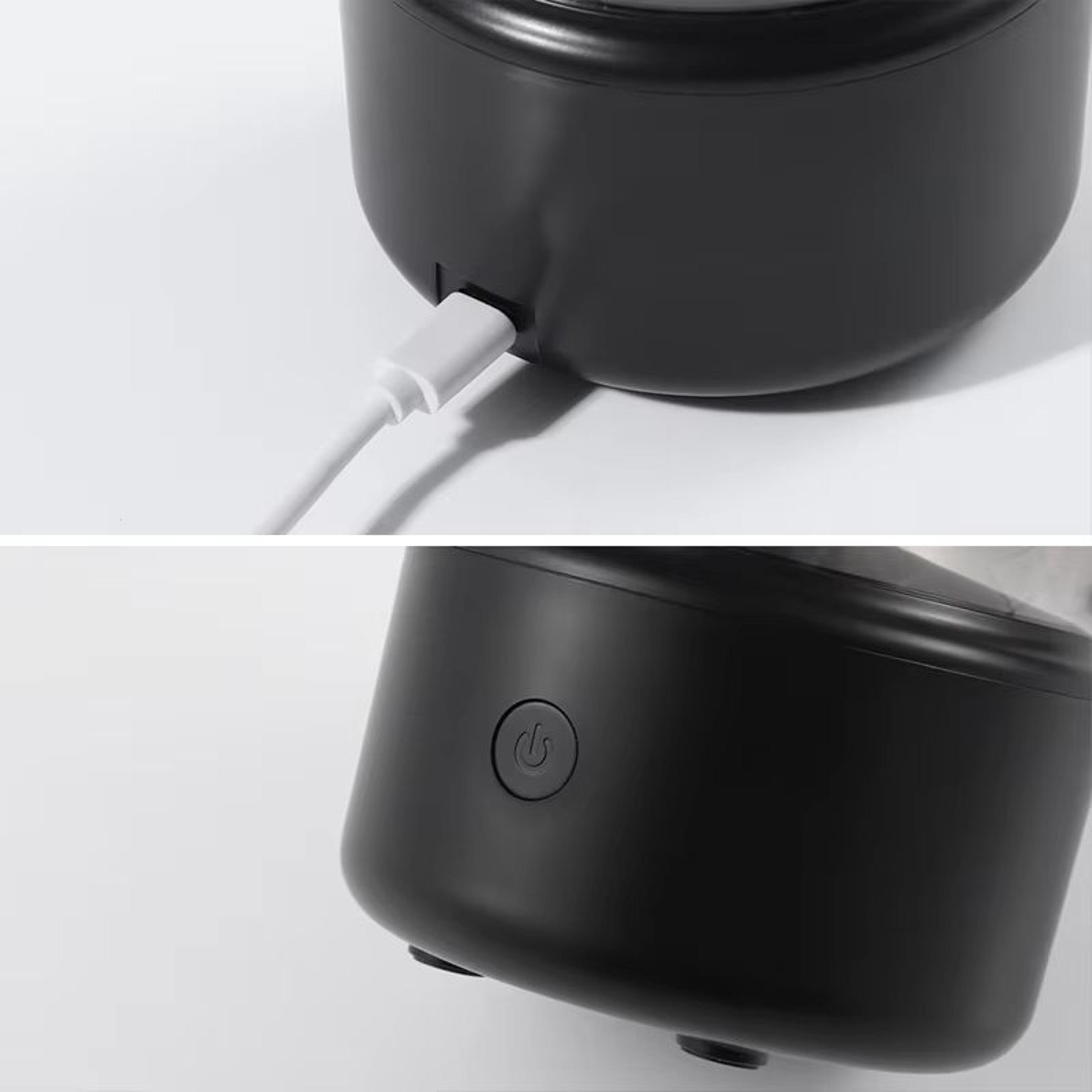 120 ML Candlelight Aroma Diffuser  CoolMist Humidifier  USB Rechargeable Home Night Light For Relax 5