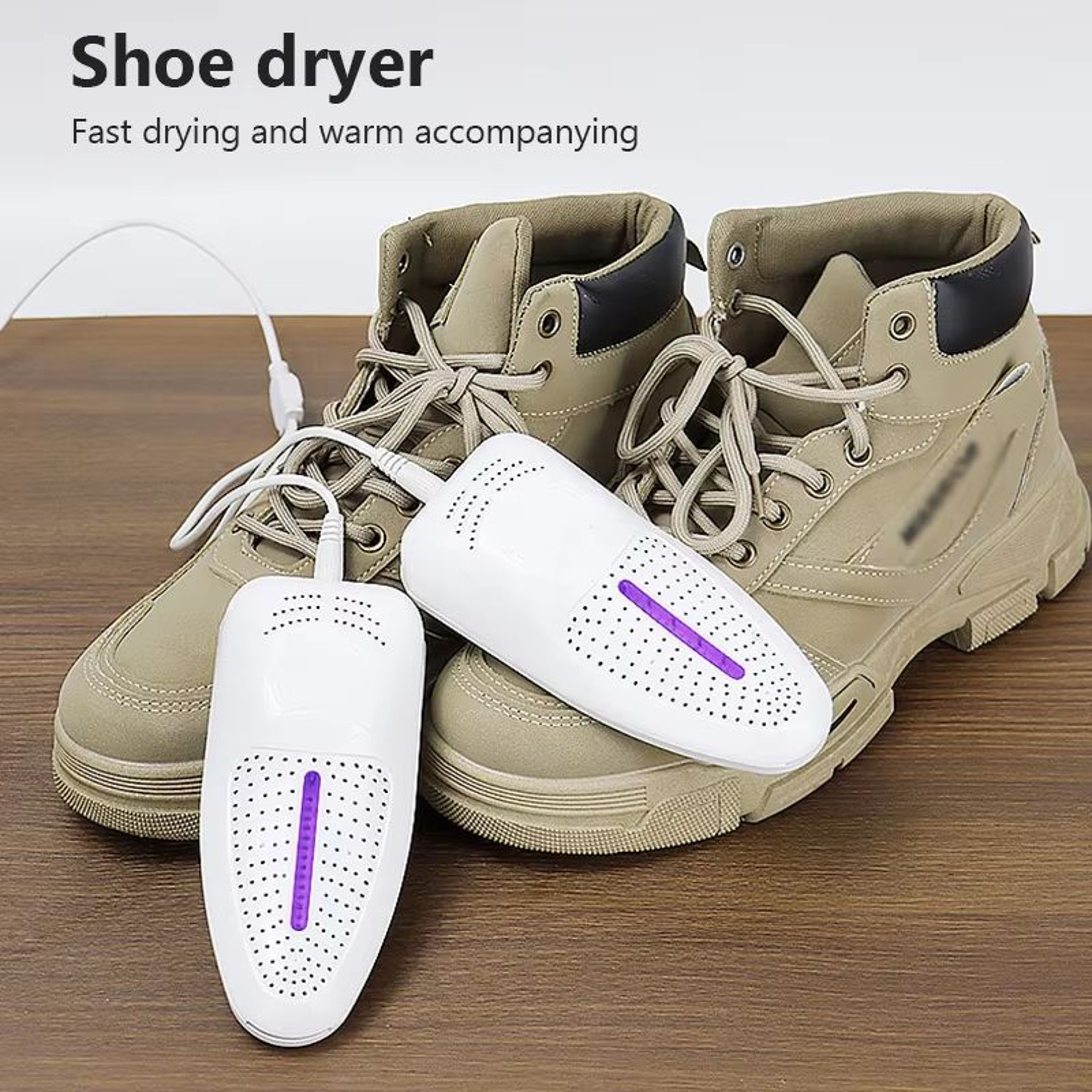USB Rechargeable Portable Electric Shoe Dryer  QuickDry Sterilizing Deodorizing Footwear Heater 0