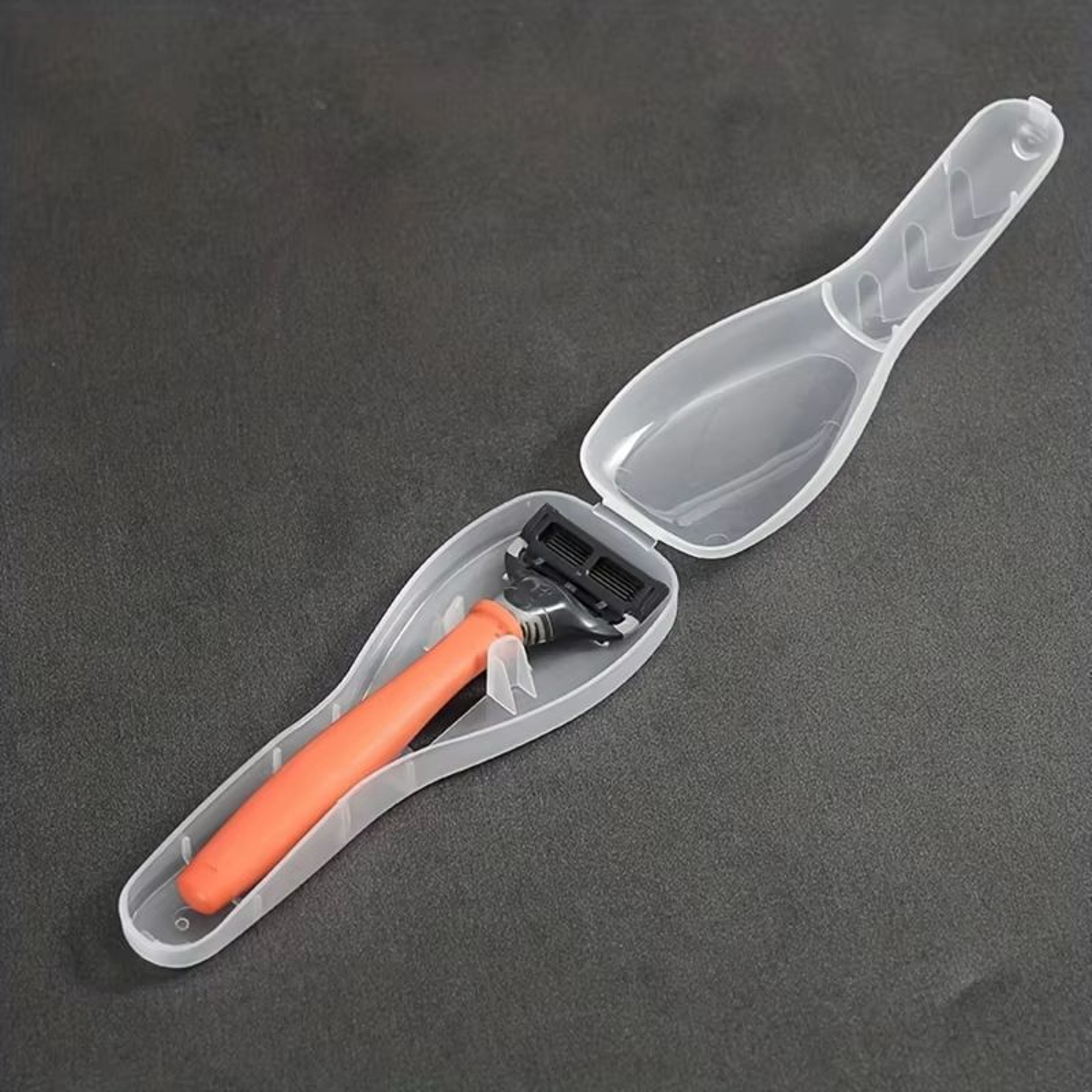 ProShield Transparent Razor Travel Case  Dustproof Organizer For Razors  Cartridges 1