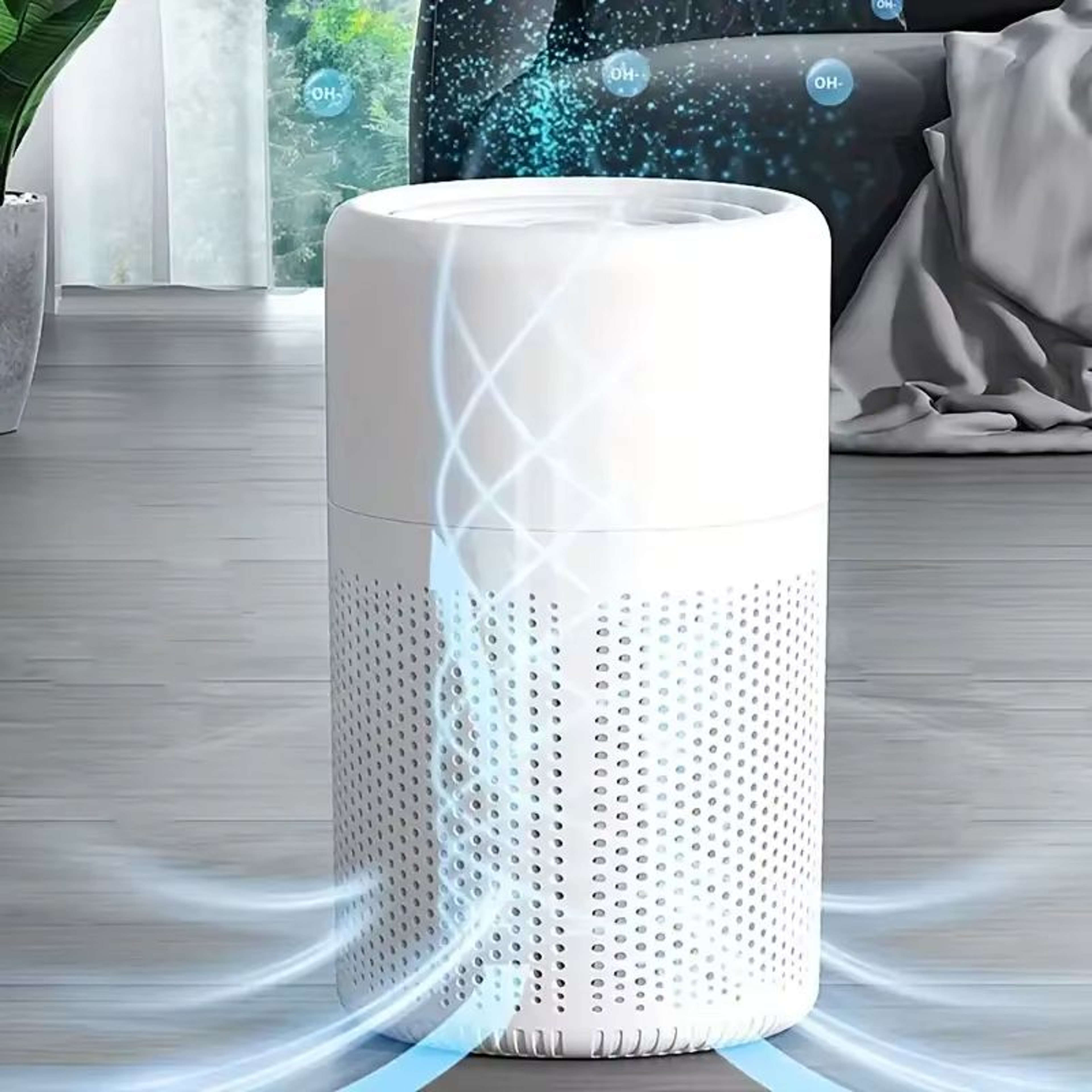 HEPA Air Purifier For Home With Scented Sponge 0