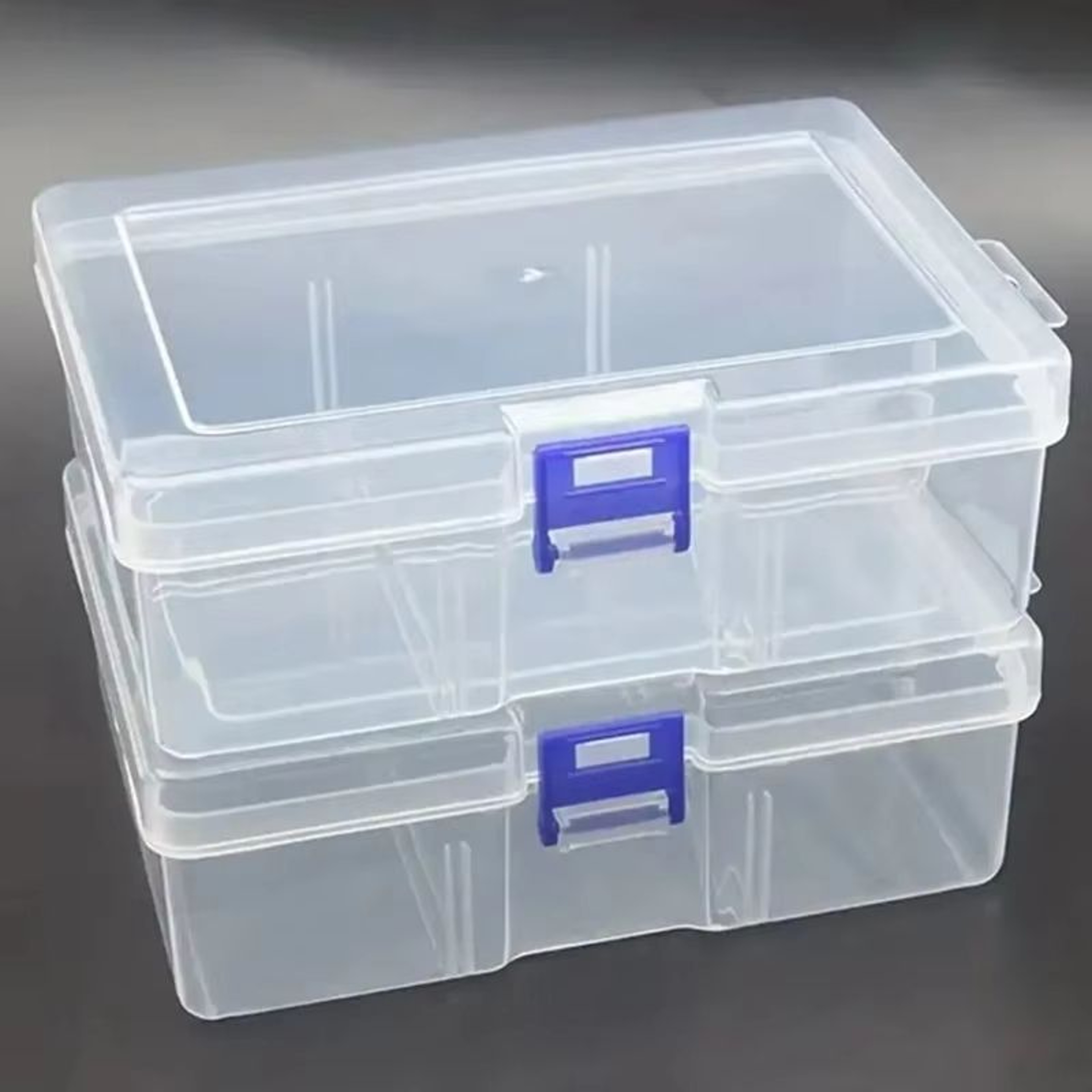 Transparent Plastic Storage Box For Jewelry Hardware Accessories Small Items DIY Crafts And Cosmeti 0