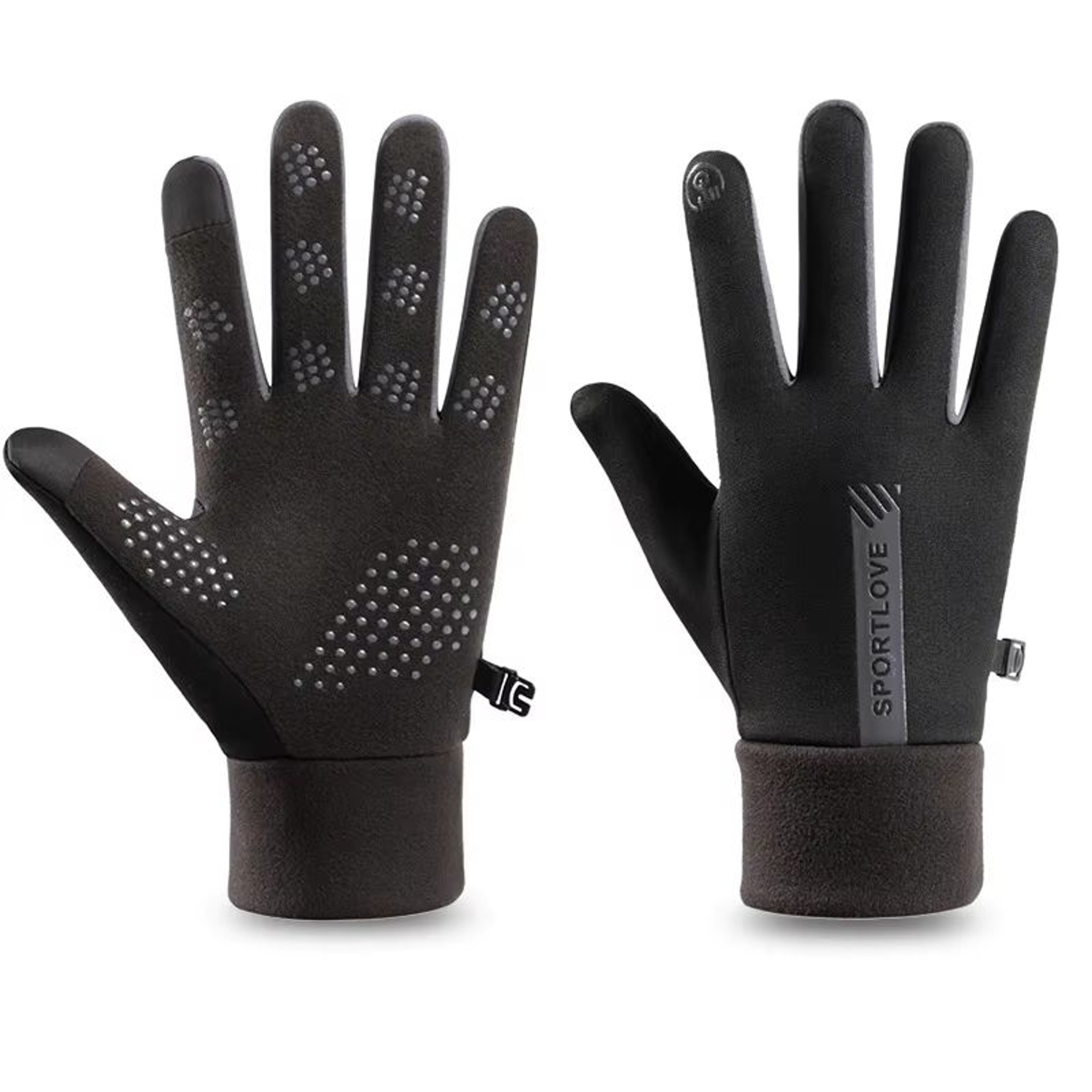 CozyShield Womens Winter Cycling Gloves With Thermal Fleece  Waterproof Protection 10