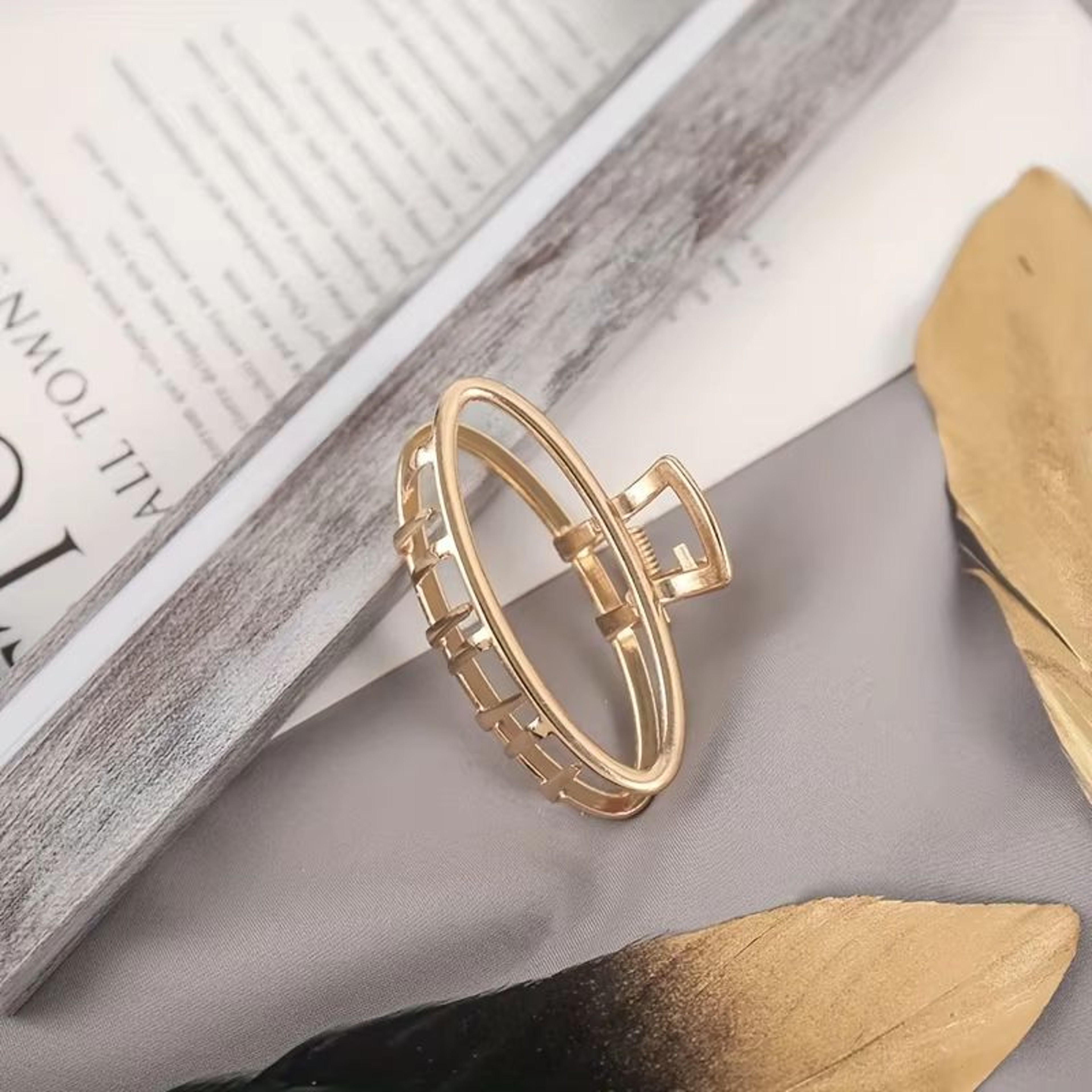 SweetHeart Mini Metal Hair Claw Clips  Non Slip Hollow Heart Barrettes For Women  Girls 11