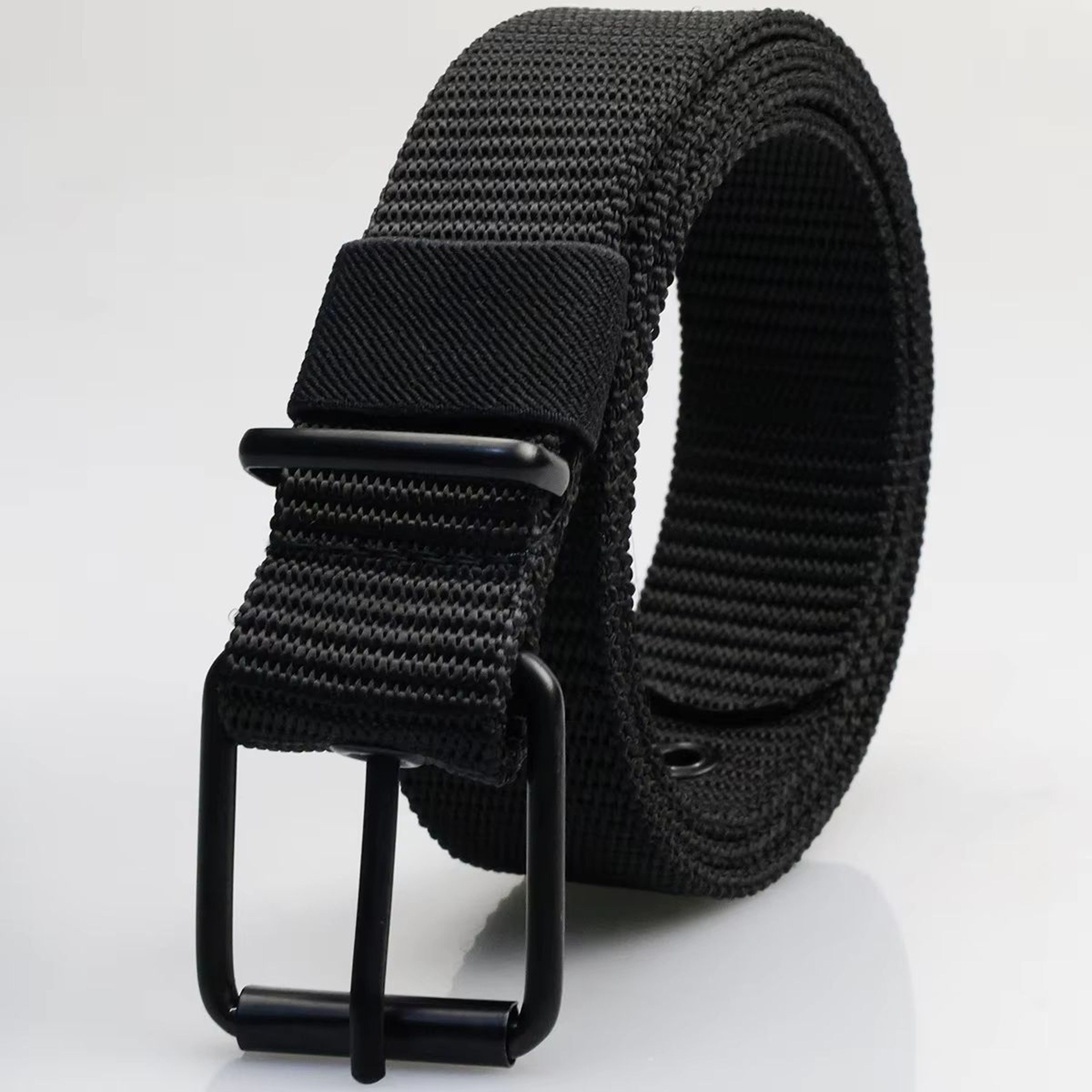 PorousPin Canvas Belt Mens Adjustable Pin Buckle Training And Denim Belt 3