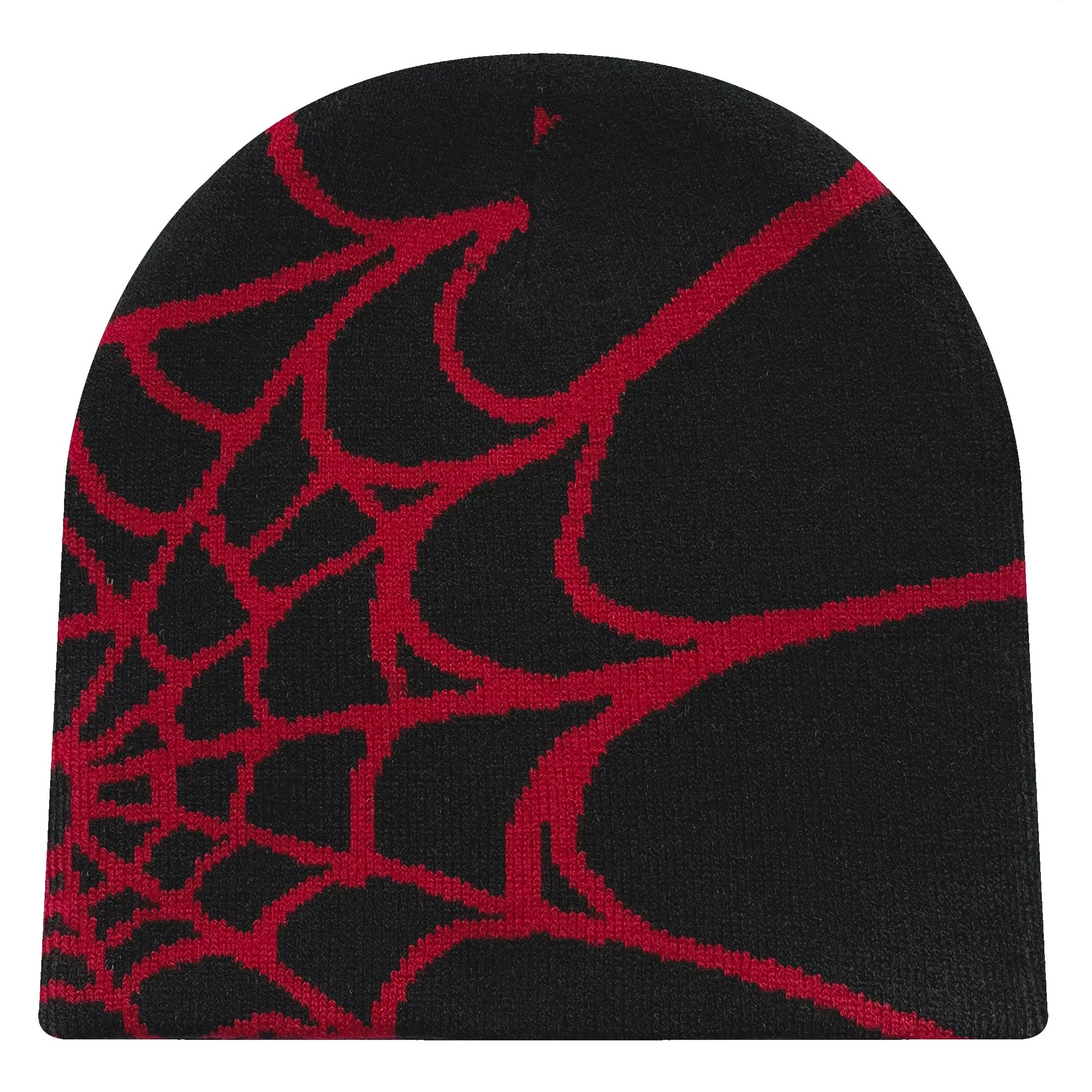 WebRide Y2K Unisex Knit Beanie  SpiderWeb Pattern Outdoor Hat For Men  Women 5