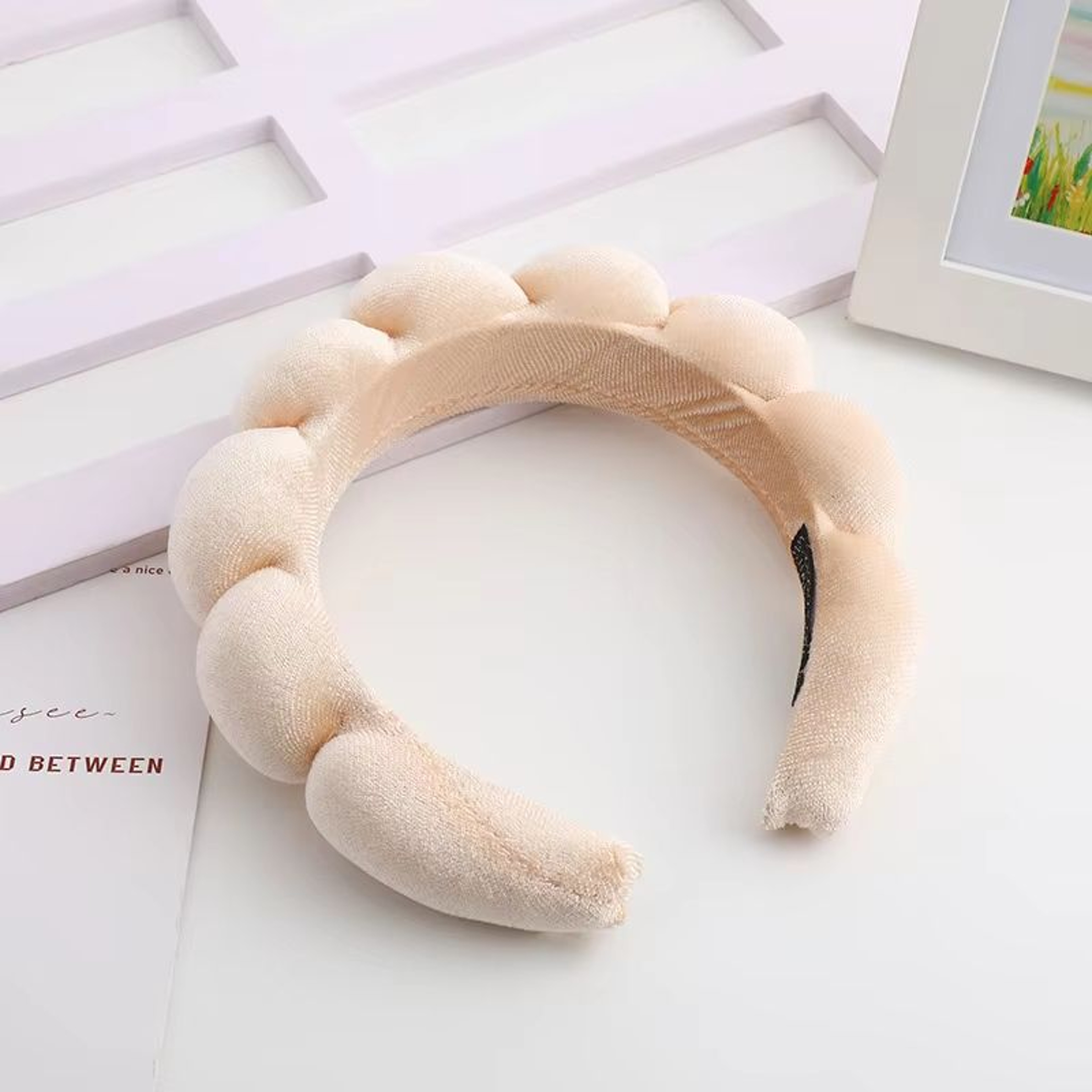 VelvetTwist HighCrown Sponge Hair Band  Wide SolidColor Hair Accessory 11