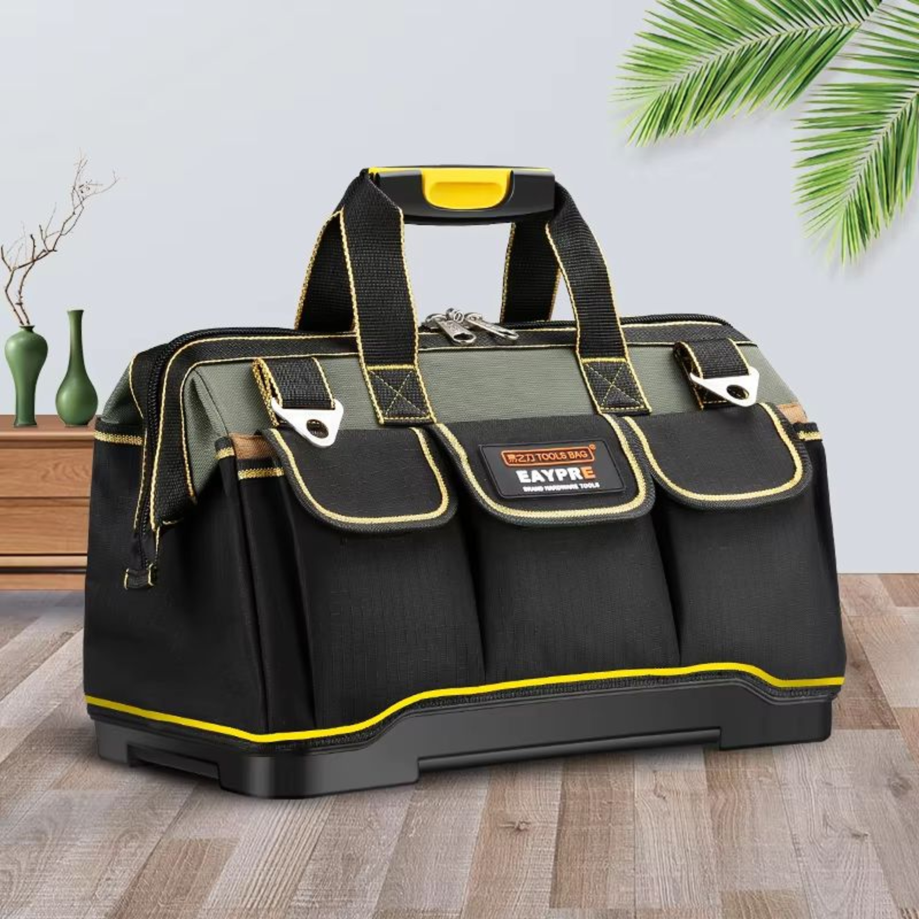 Heavy Duty 1680D Oxford Top Wide Electrician Tool Bag 13 16 18 20 Inch 0