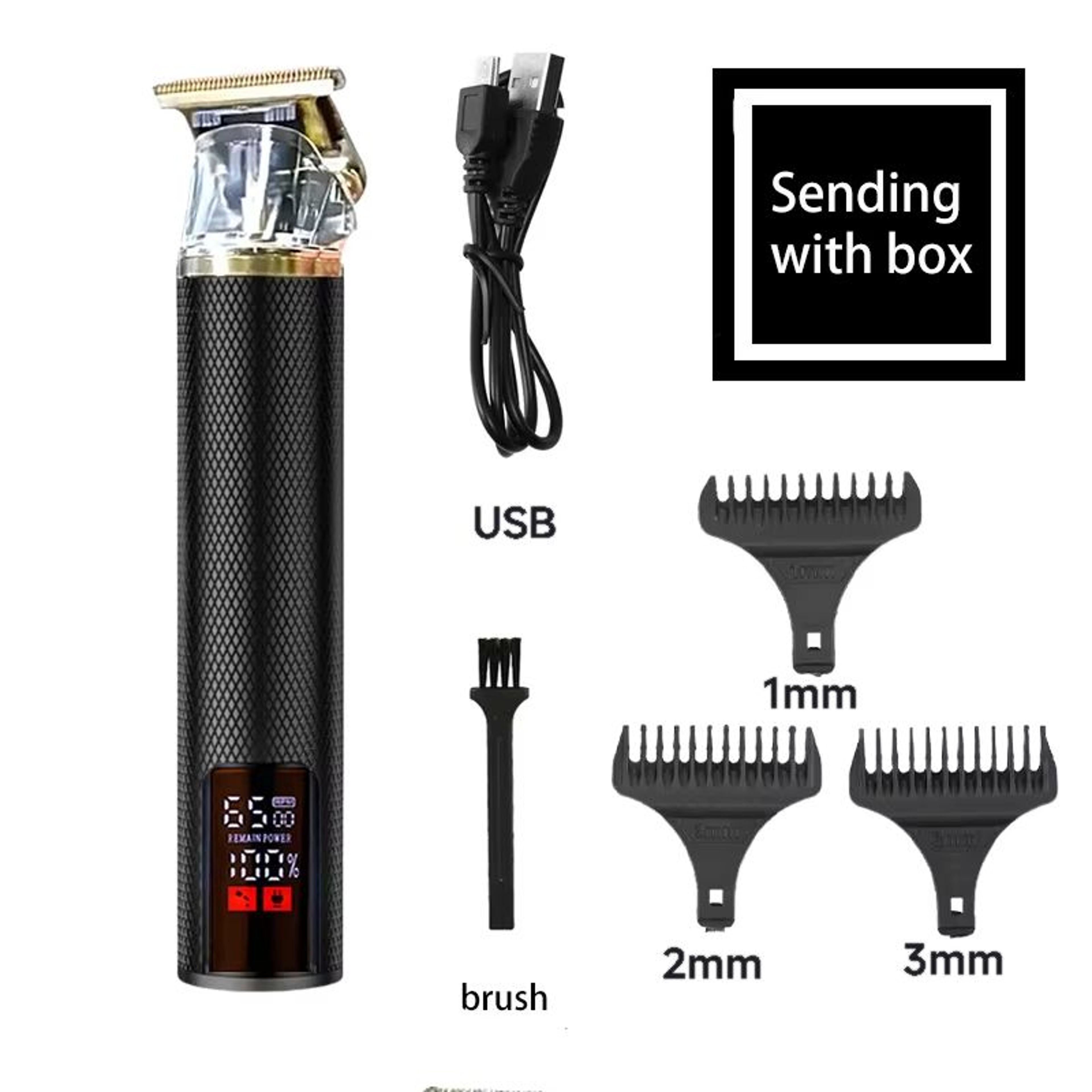 ProEdge Mens Electric Hair Trimmer And Beard Clipper Hair Cutting Machine 12