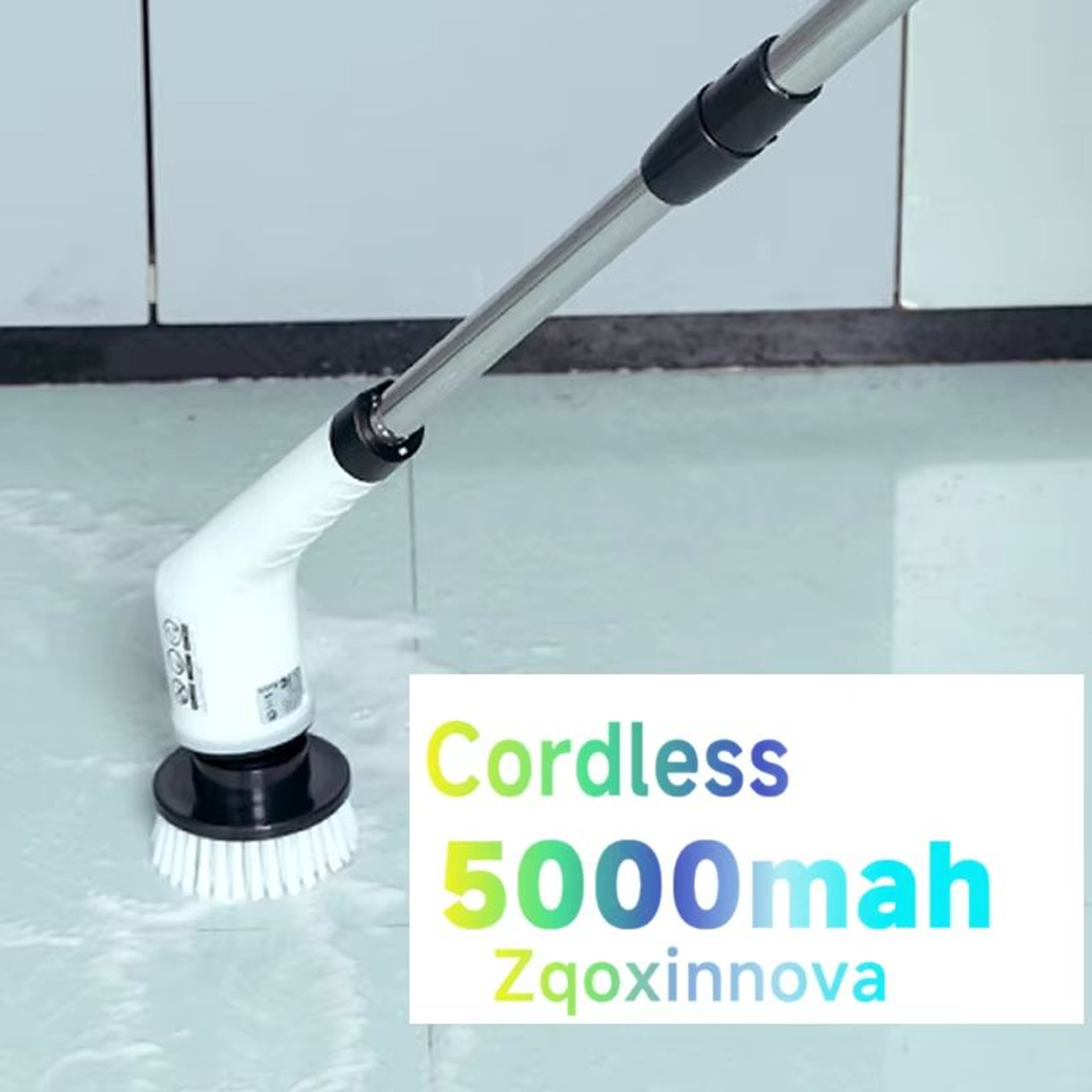 Cordless Spin Scrubber Electric Multipurpose Cleaning Brush For Kitchen Bathroom And Toilet 1