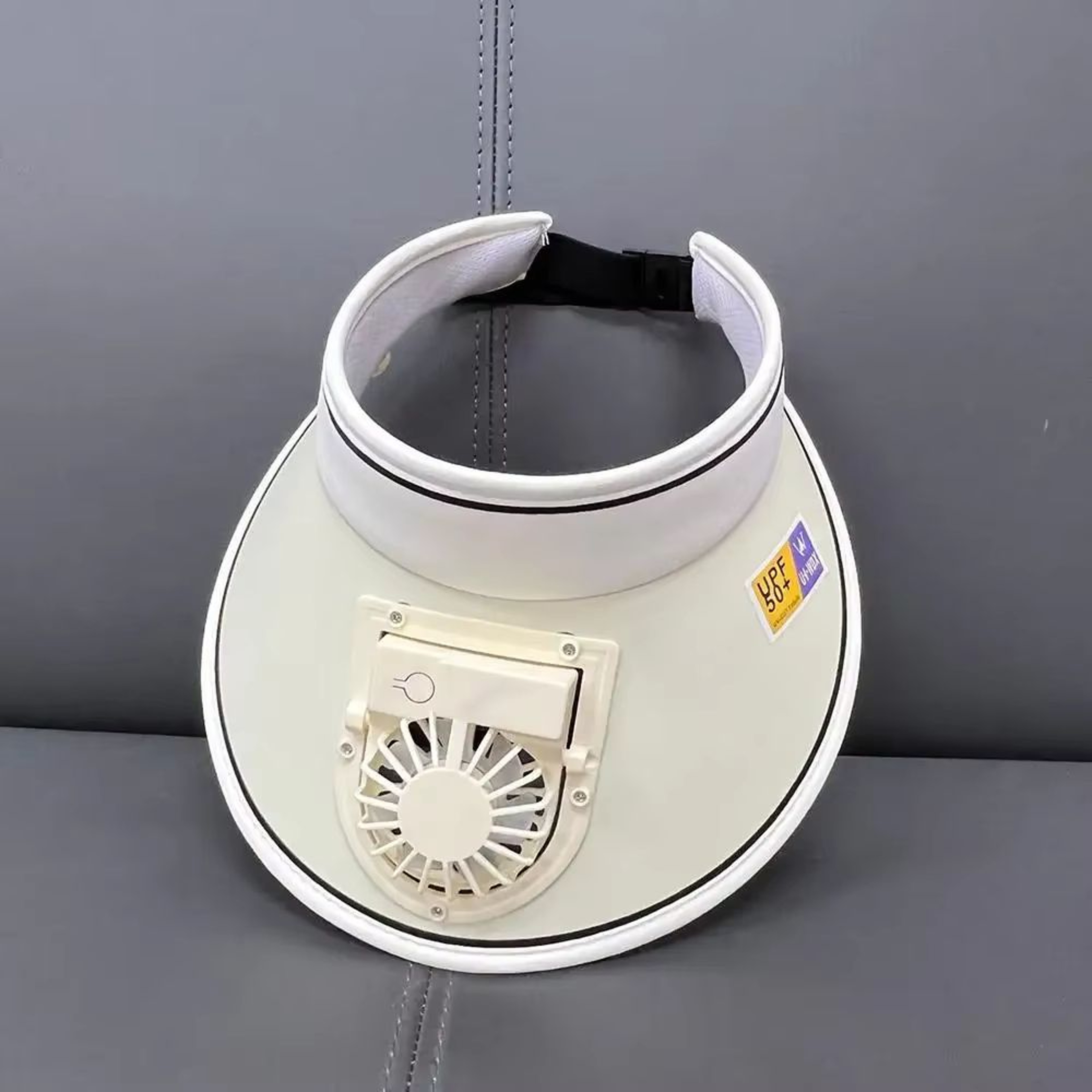Summer Sun Protection Hat With USB Fan Large Brim Outdoor Sun Visor For Men And Women 5
