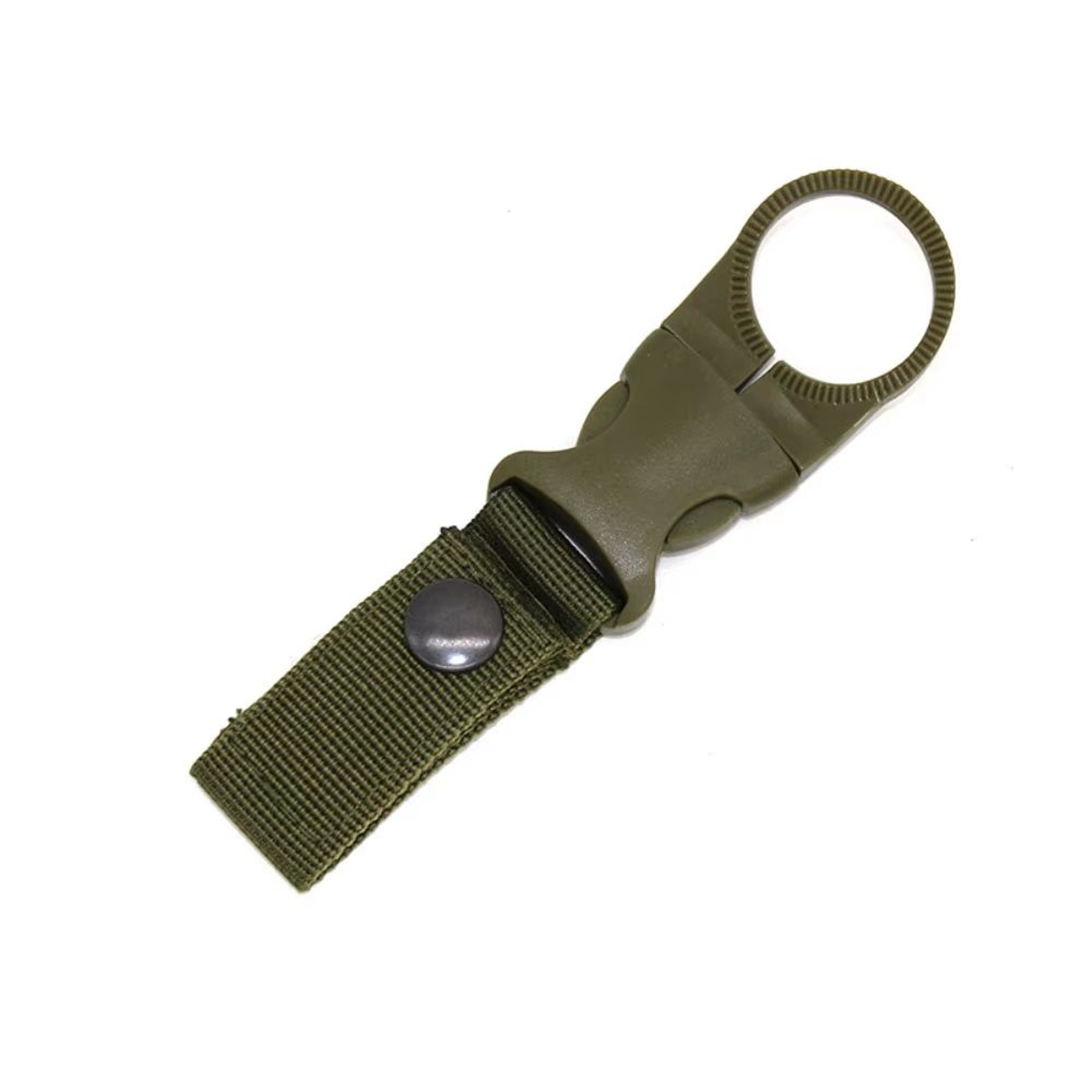 2Pack Quickdraw Carabiner Clip Set  Outdoor Hiking Camping Water Bottle Buckle Holder For MOLLE Web 6