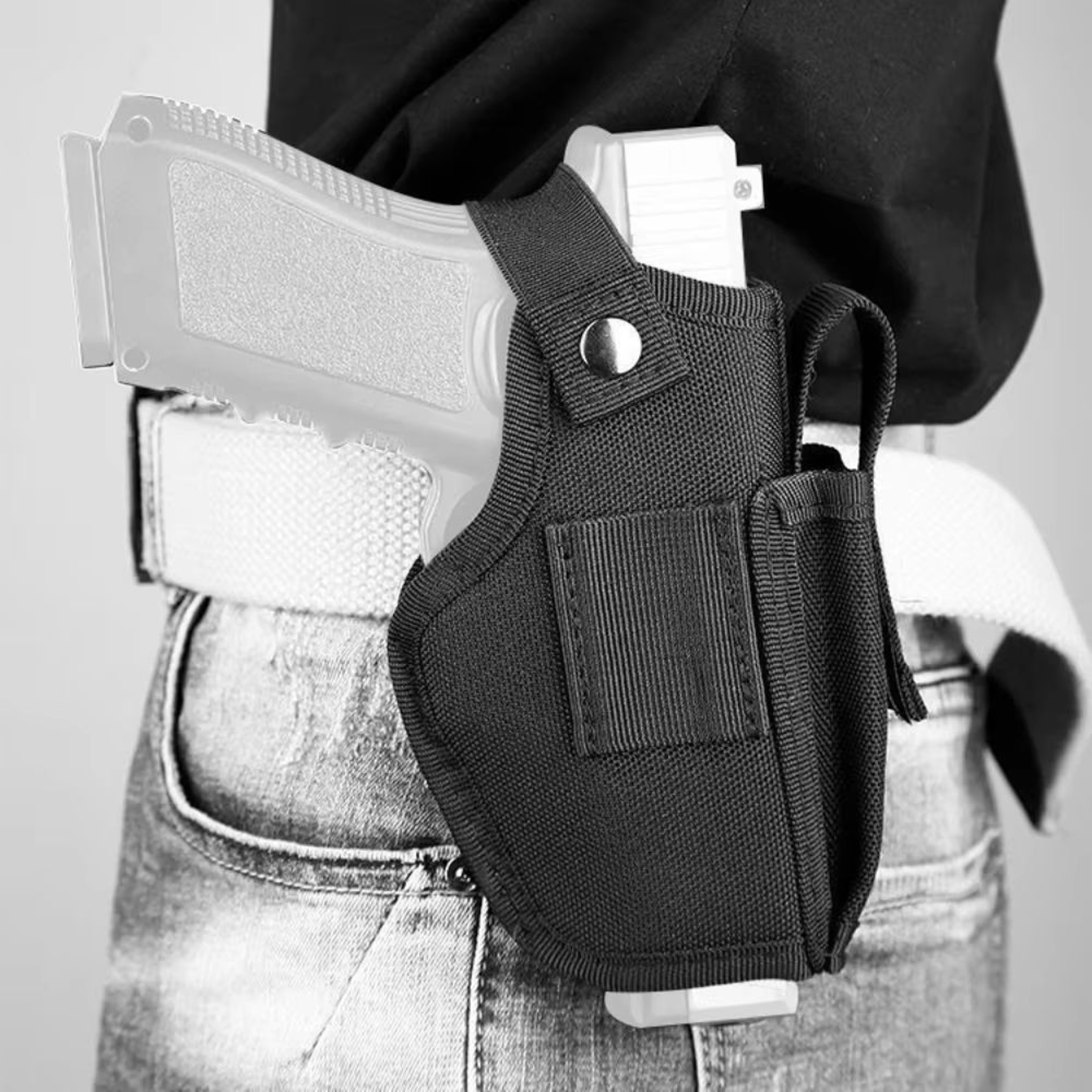StealthFlex Tactical Nylon Outdoor Utility Belt Pouch 0