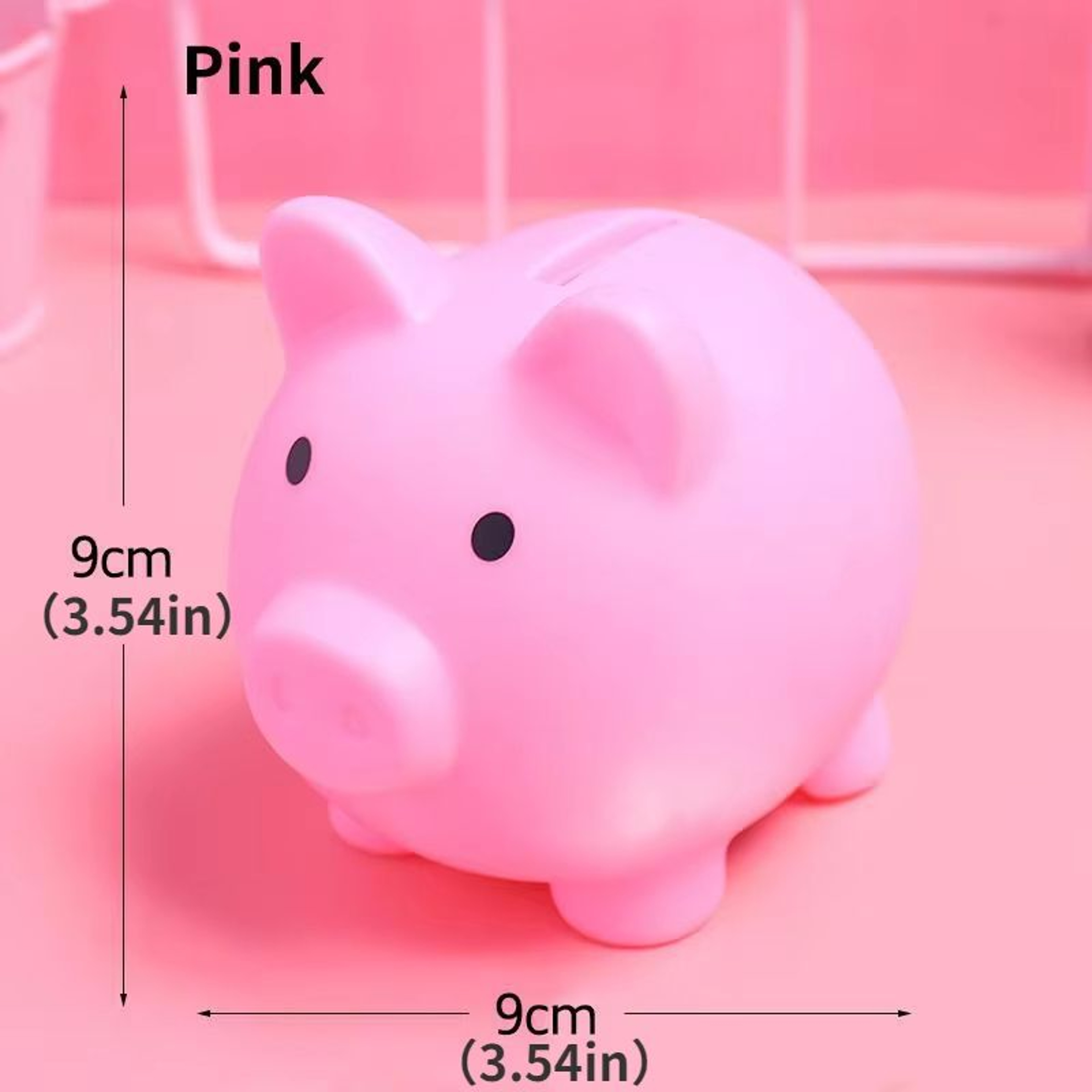 Children Piggy Bank Money Saving Box For Kids Room Decor 4