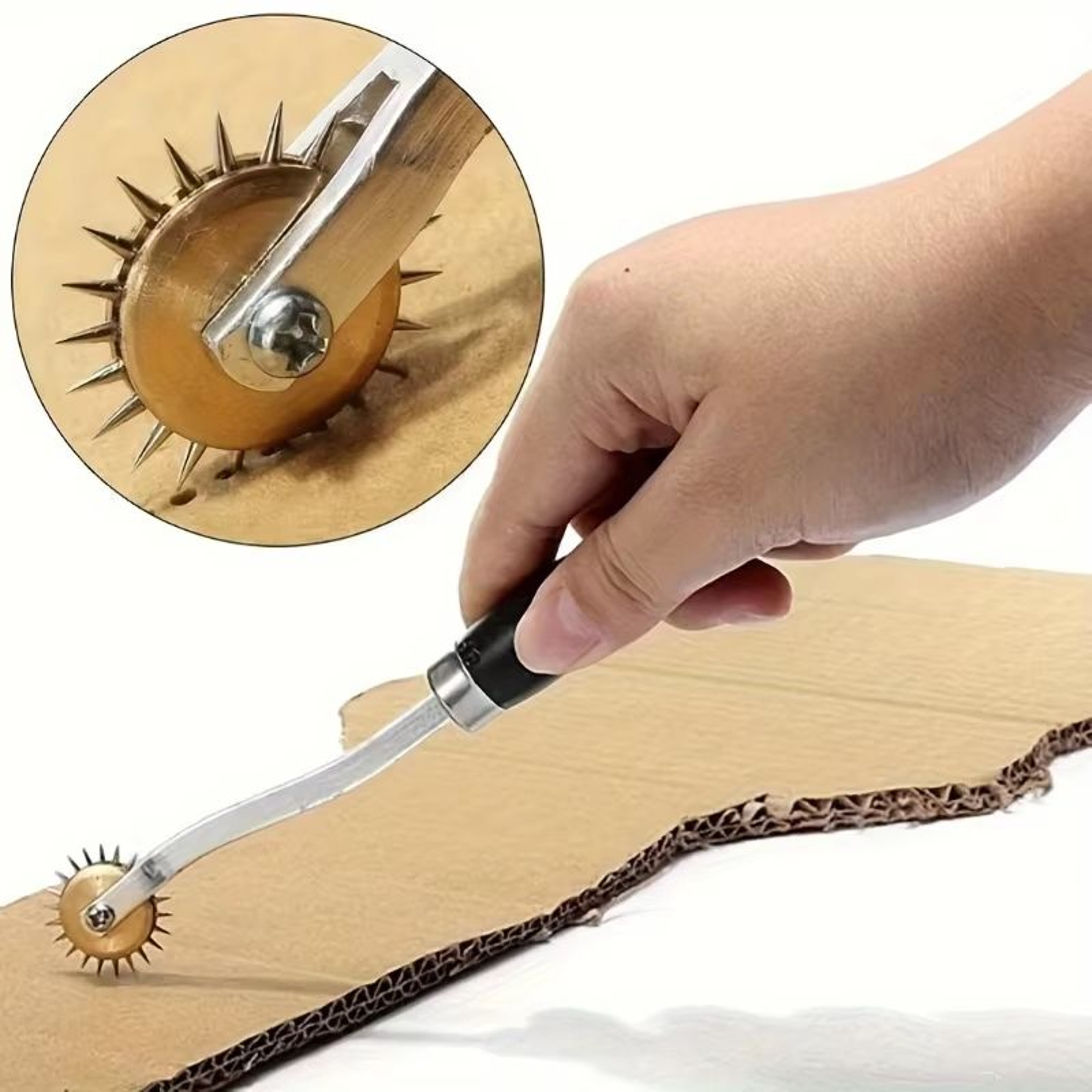 Stainless Steel Leather Overstitch Marking Wheel 4
