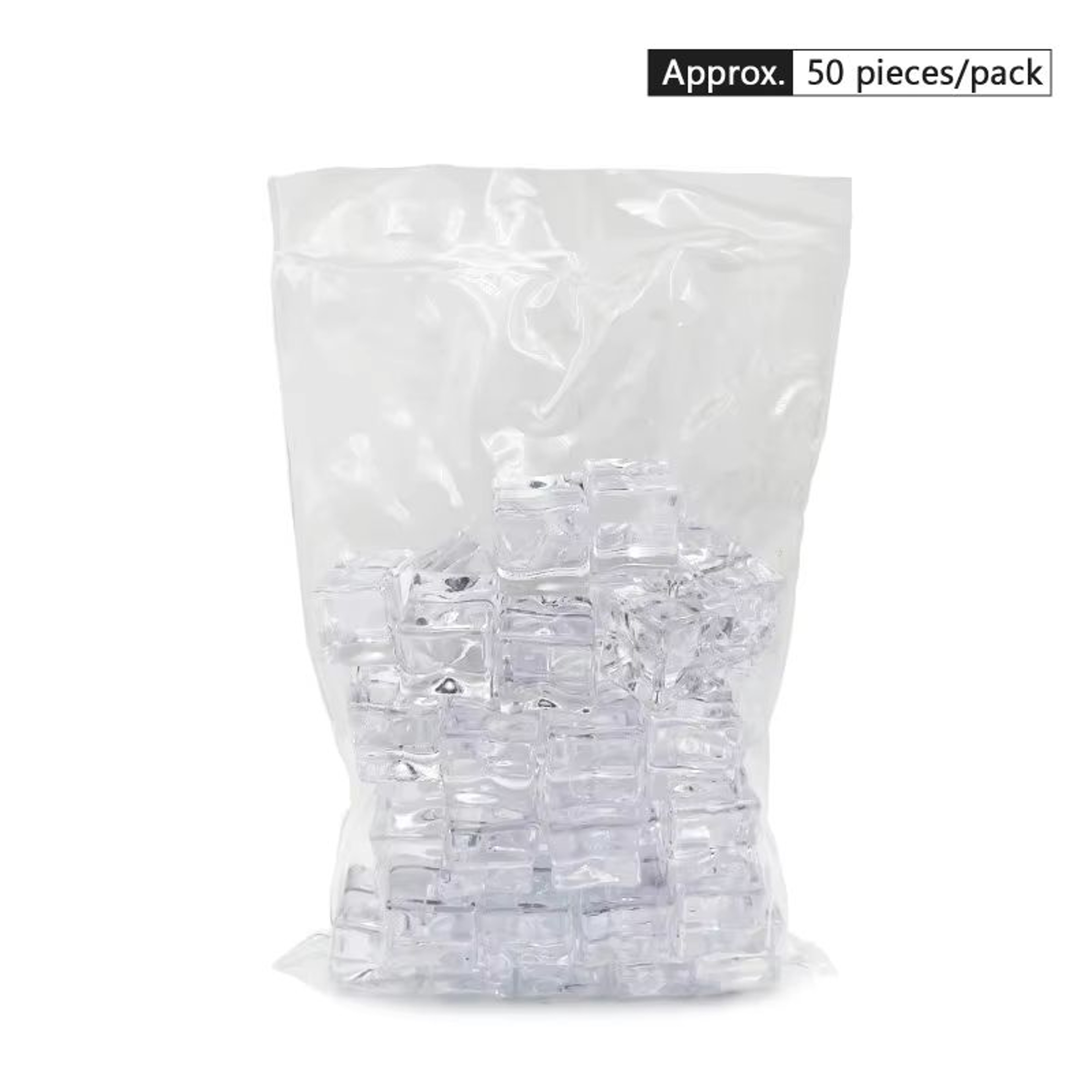 Reusable Acrylic Fake Ice Cubes For Photography And Decoration 6