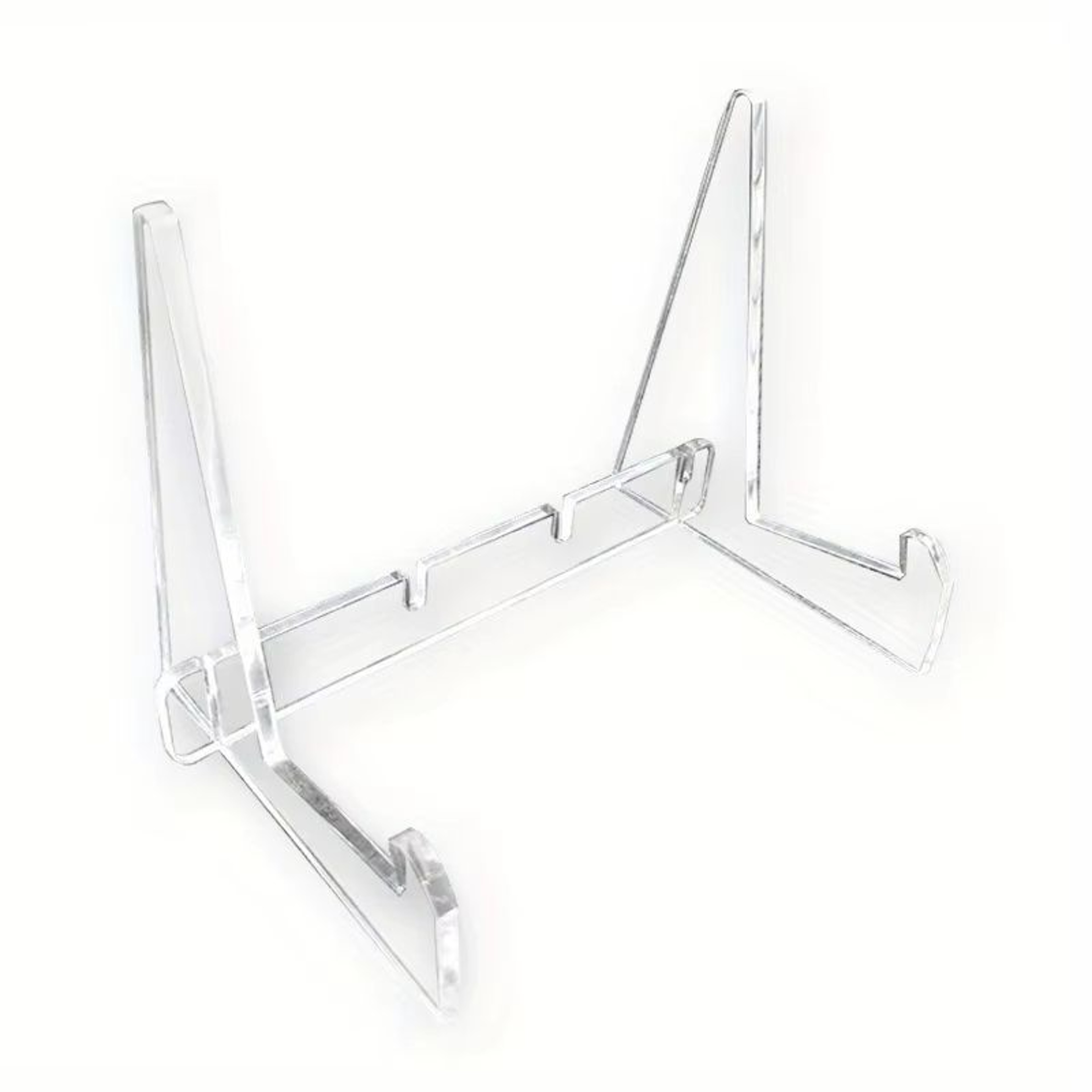 Acrylic Transparent Book Display Stand Vertical Picture Frame Bracket 1