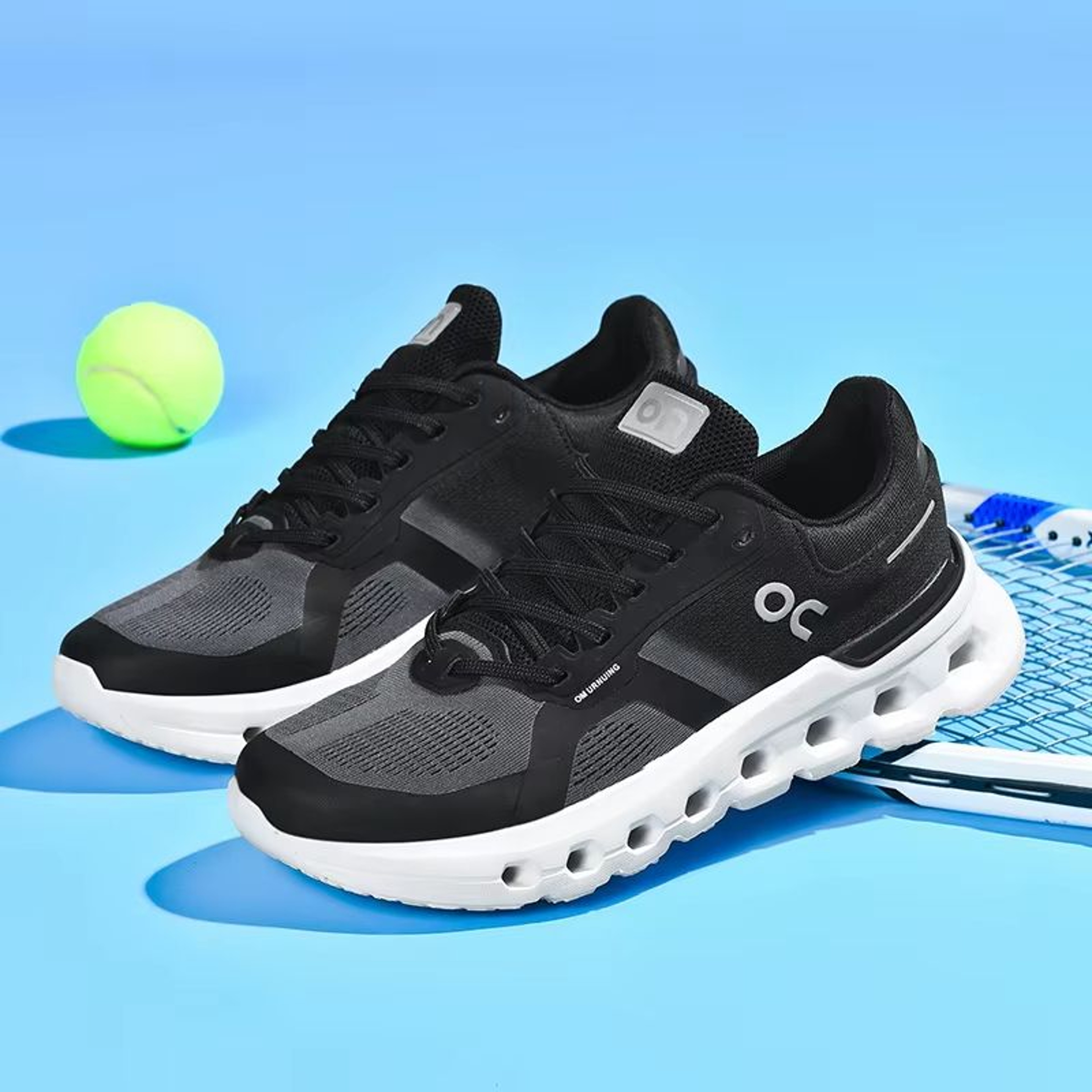 UltraLite Mens Mesh Platform Running Sneakers 6