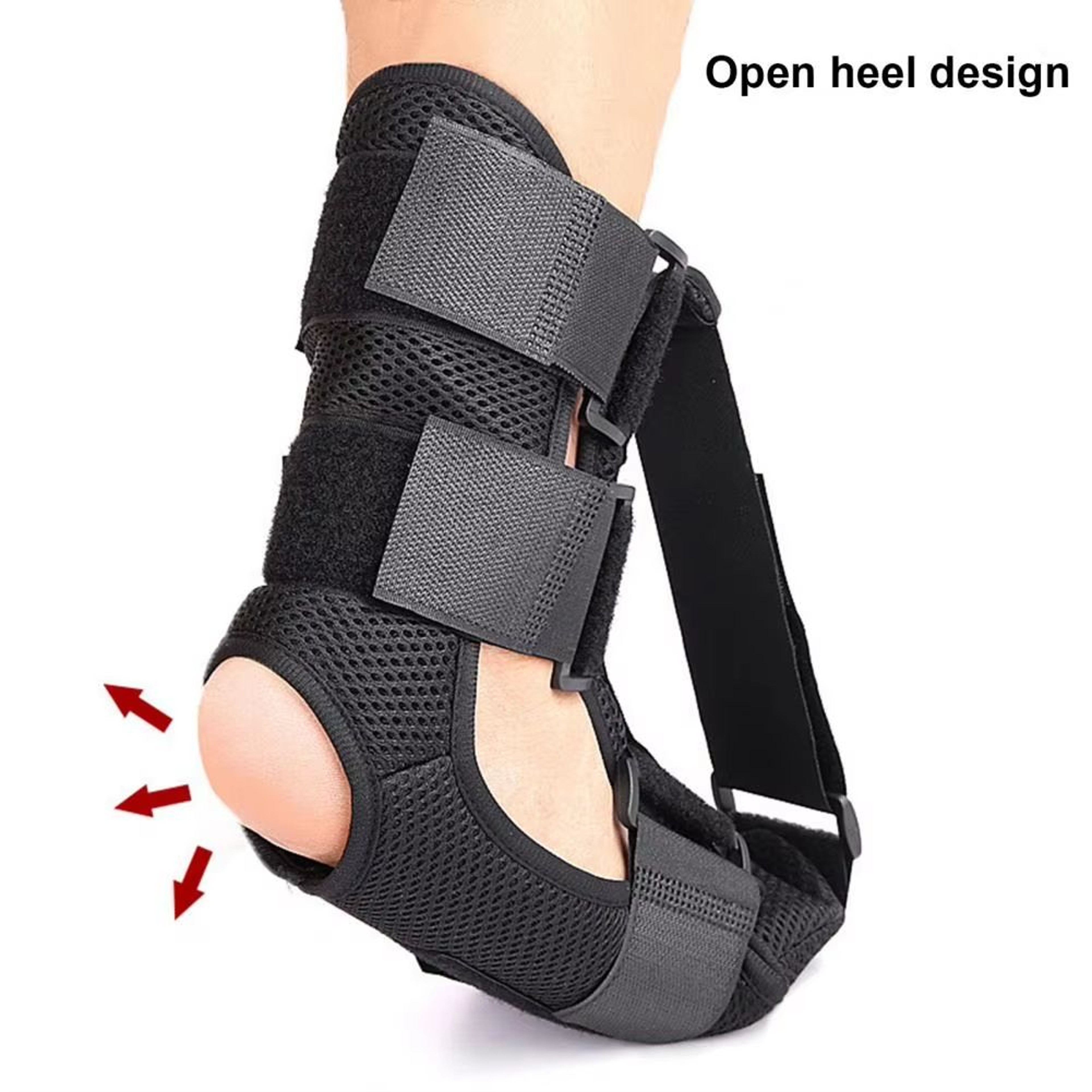 Adjustable TripleBuckle Night Splint For Plantar Fasciitis And Foot Drop 3