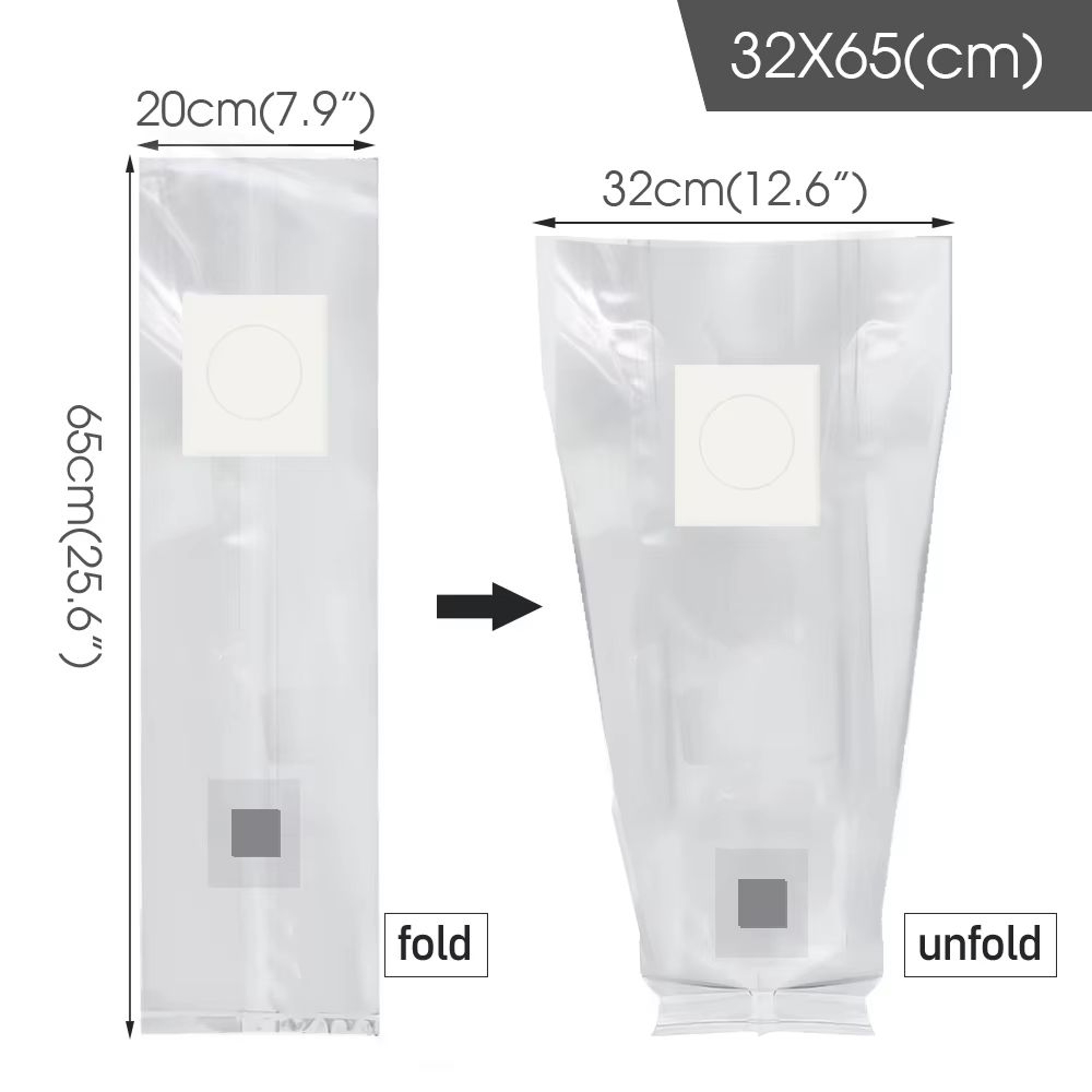 10Piece Sterilized PP Grain Bag With SelfHealing Injection Port  02 M Filter Patch 13