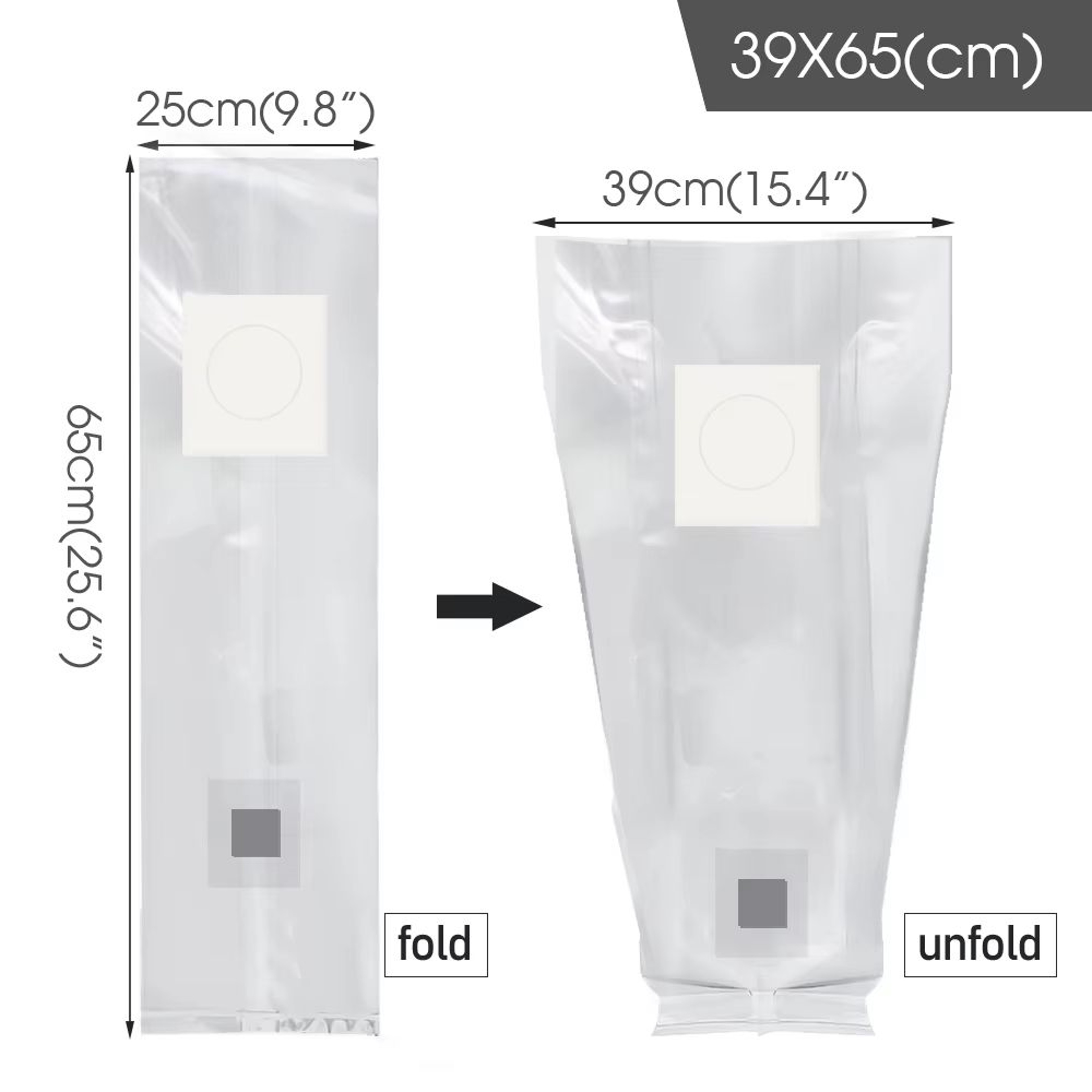 10Piece Sterilized PP Grain Bag With SelfHealing Injection Port  02 M Filter Patch 16