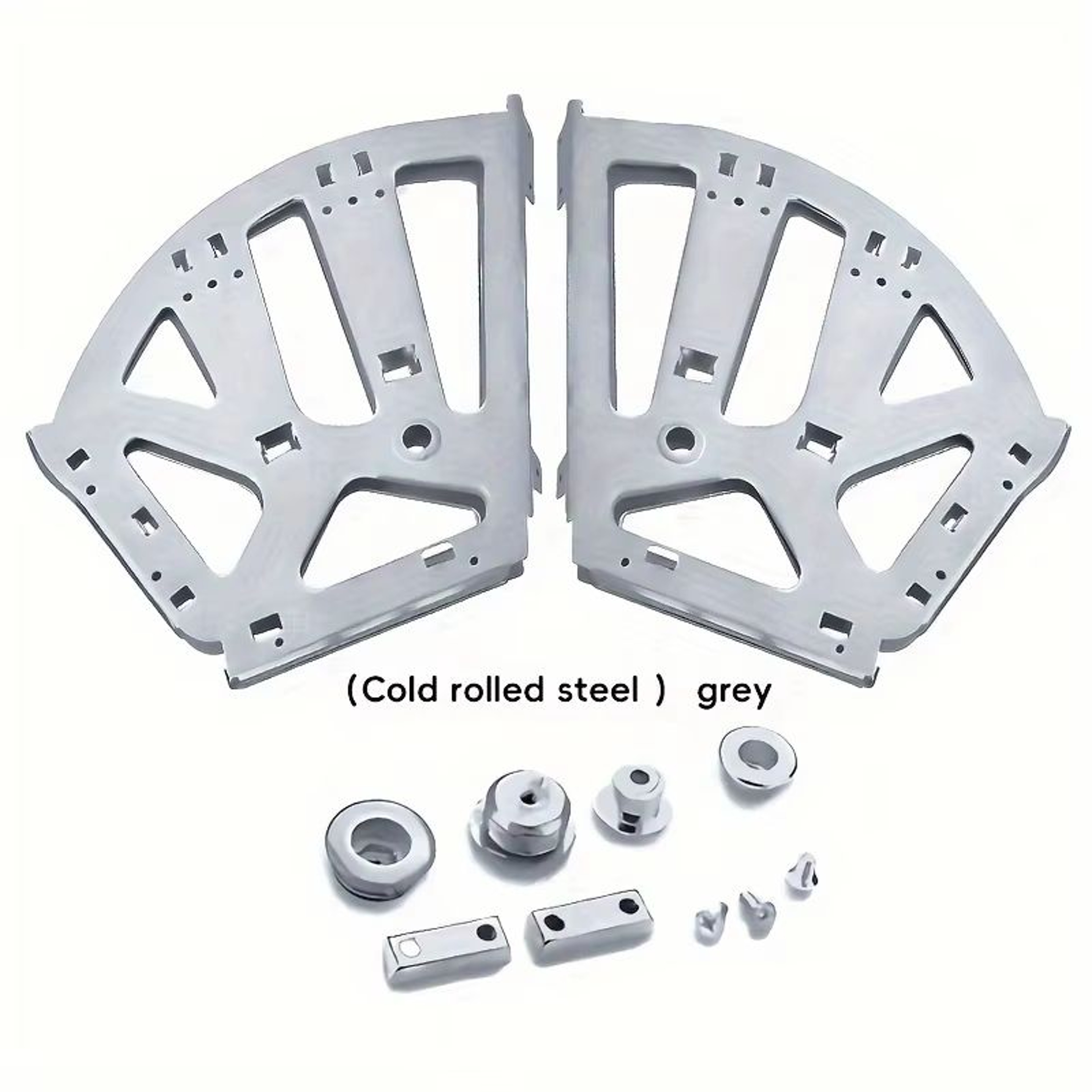 FlipFrame Stainless Steel Hidden Flip Rack Hardware Kit For Shoe Cabinet 6
