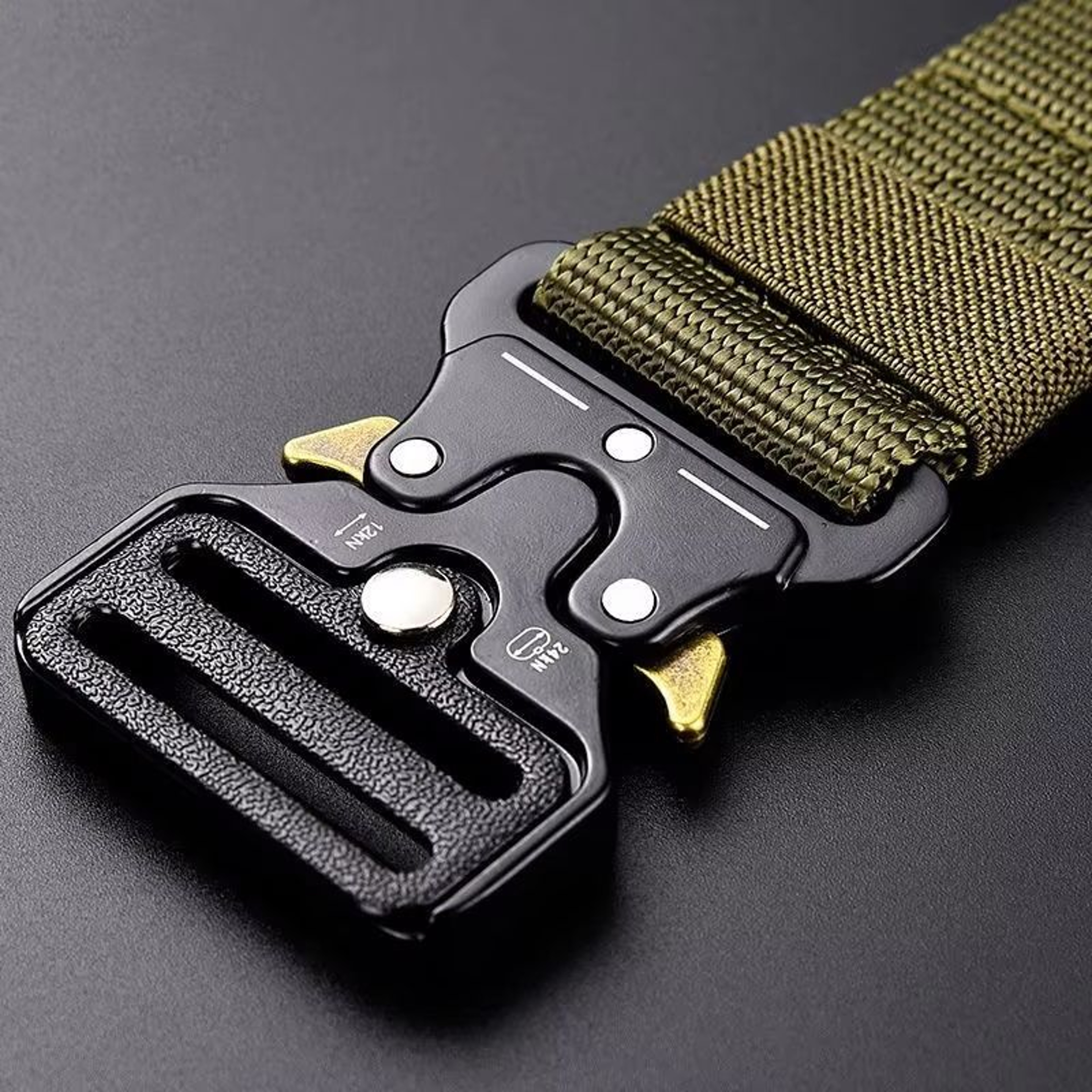StealthGrip QuickRelease Tactical Belt  Soft Nylon Outdoor Sports Belt 5