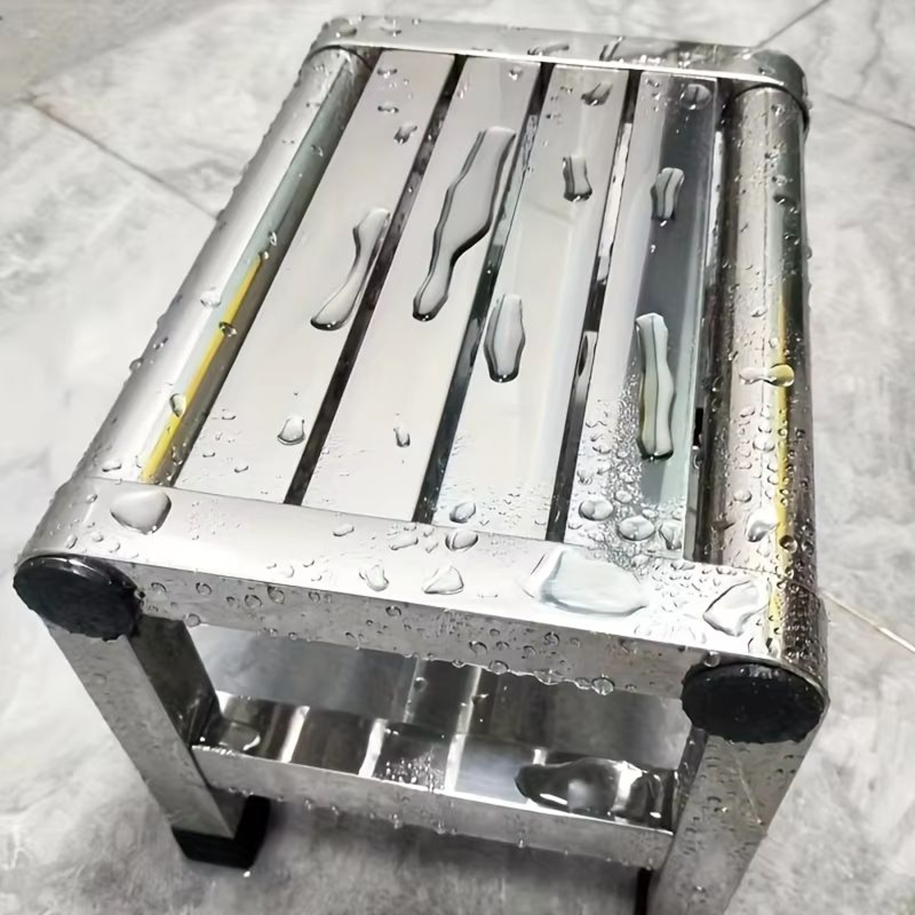 Premium Stainless Steel MultiFunction Stool For Home Use 3
