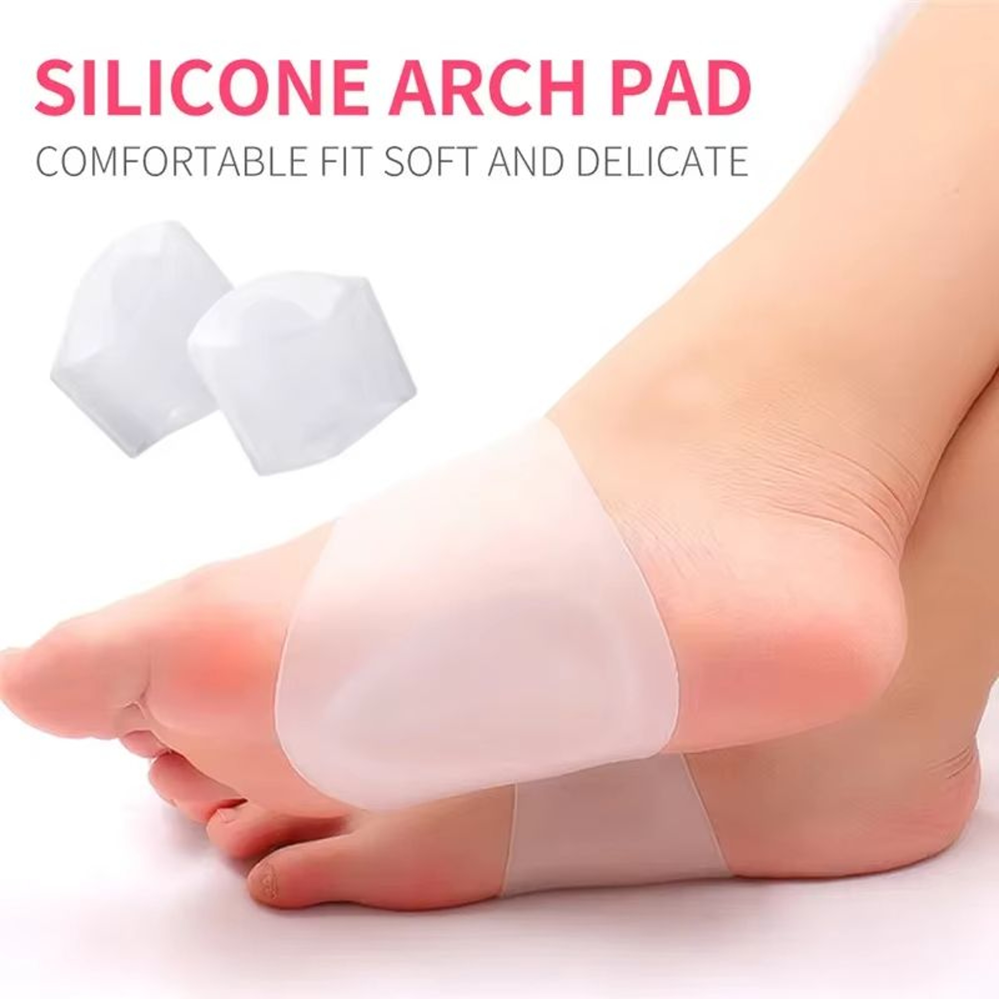 Foot Arch Support Insoles For Flat Feet Orthopedic Flat Foot Corrector And Plantar Fasciitis Suppor 1