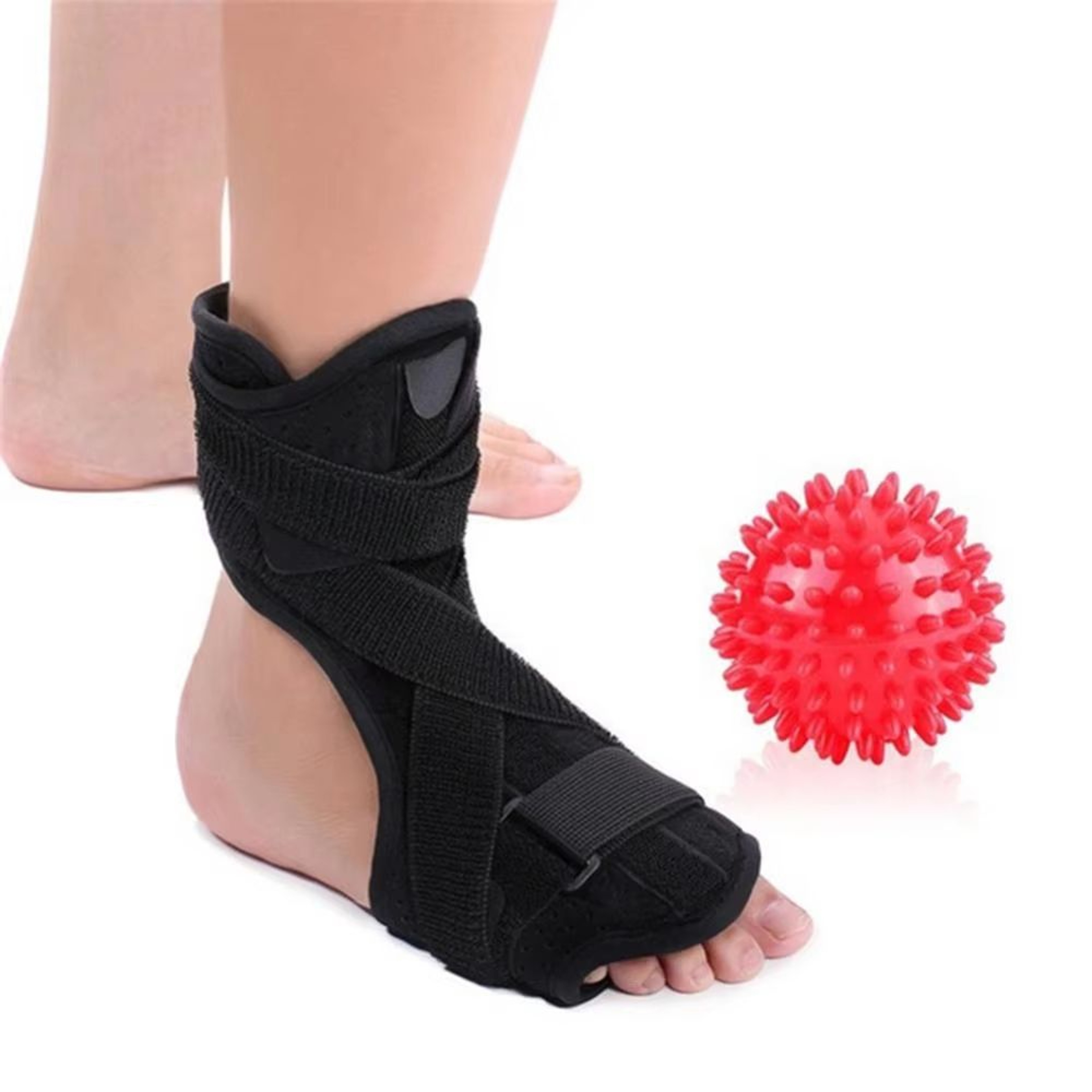 Adjustable Plantar Fasciitis Night Splint Foot Drop Orthosis Ankle Support Brace 5