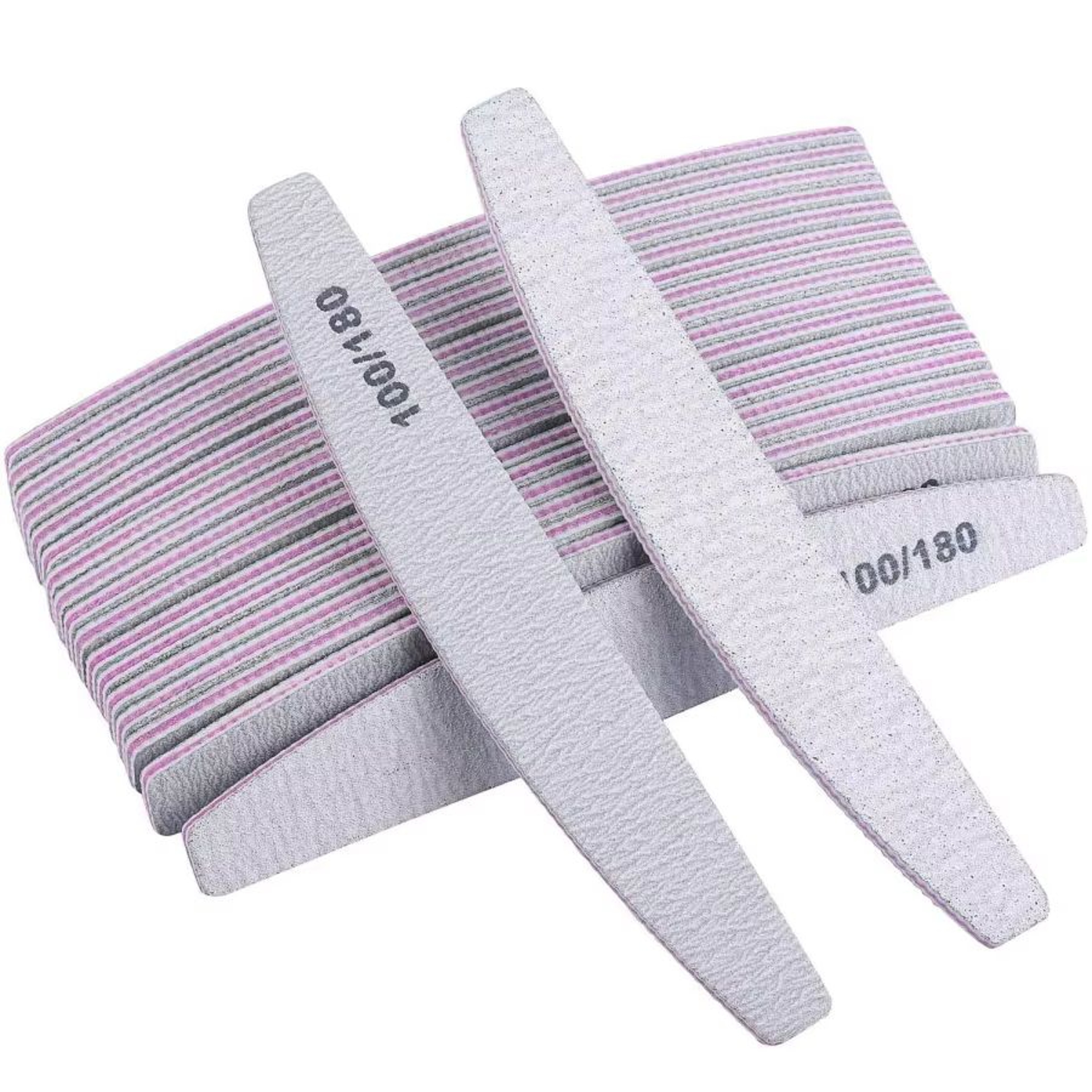 ProStyle DoubleSided Nail Files 100180 Grit  Reusable Manicure Set 6