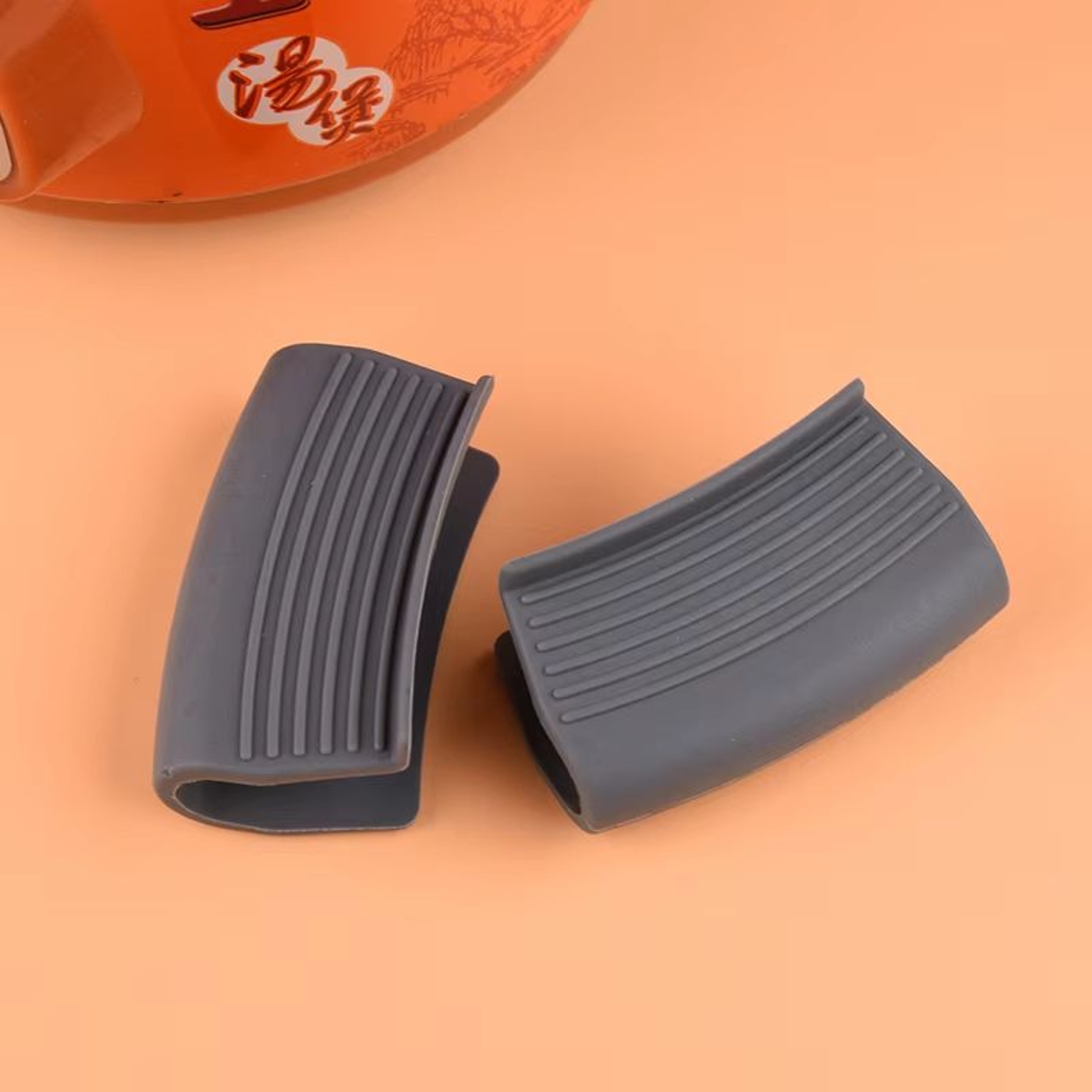 EcoGrip Silicone Pot  Pan Handle Sleeve  HeatInsulation And NonSlip Pad 0
