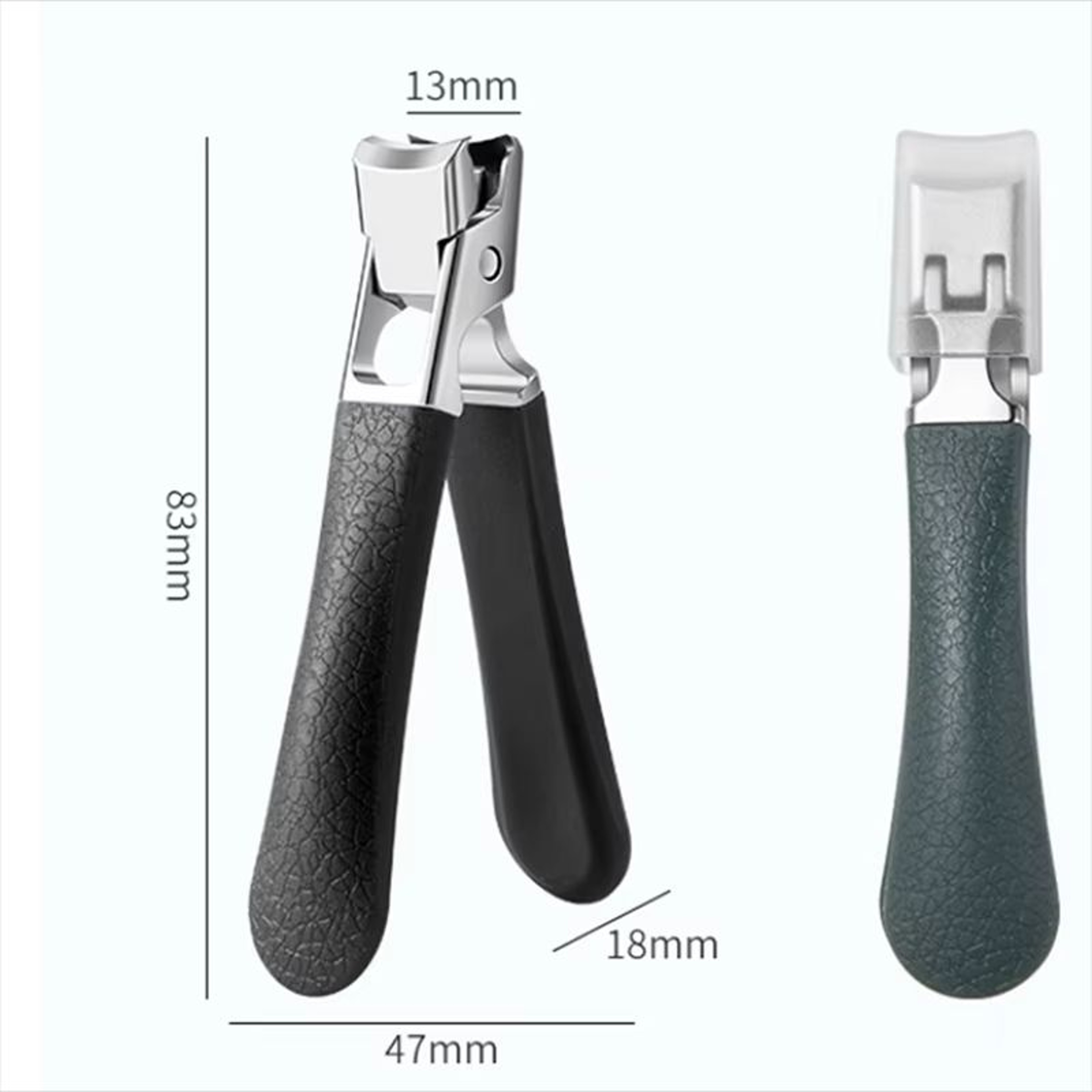 Heavy Duty Nail Clippers For Thick Toenails  Wide Jaw  Ergonomic Large Handle 5