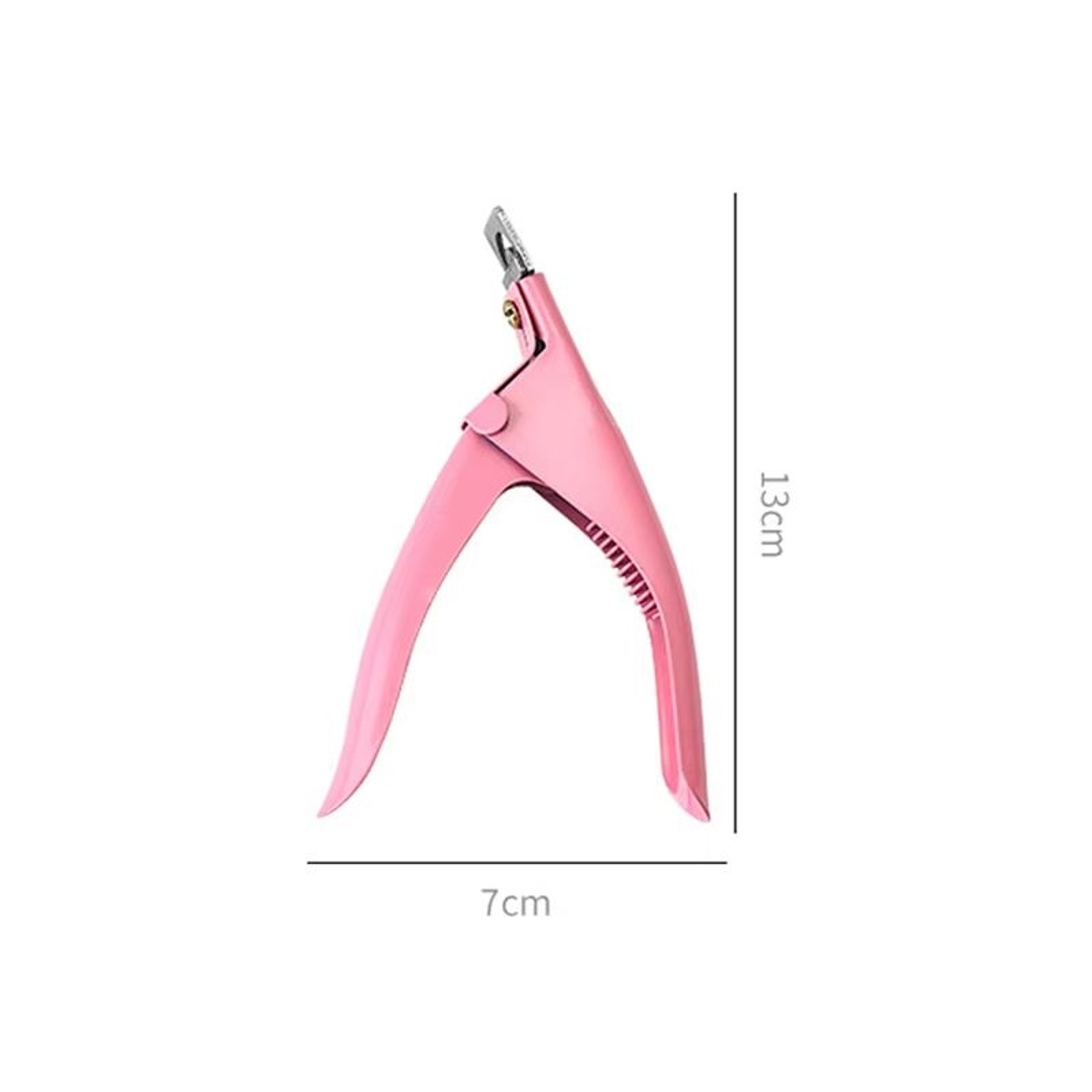 Professional UShape Acrylic Nail Tip Clipper  Precise False Nail Cutter For Salon Results 5