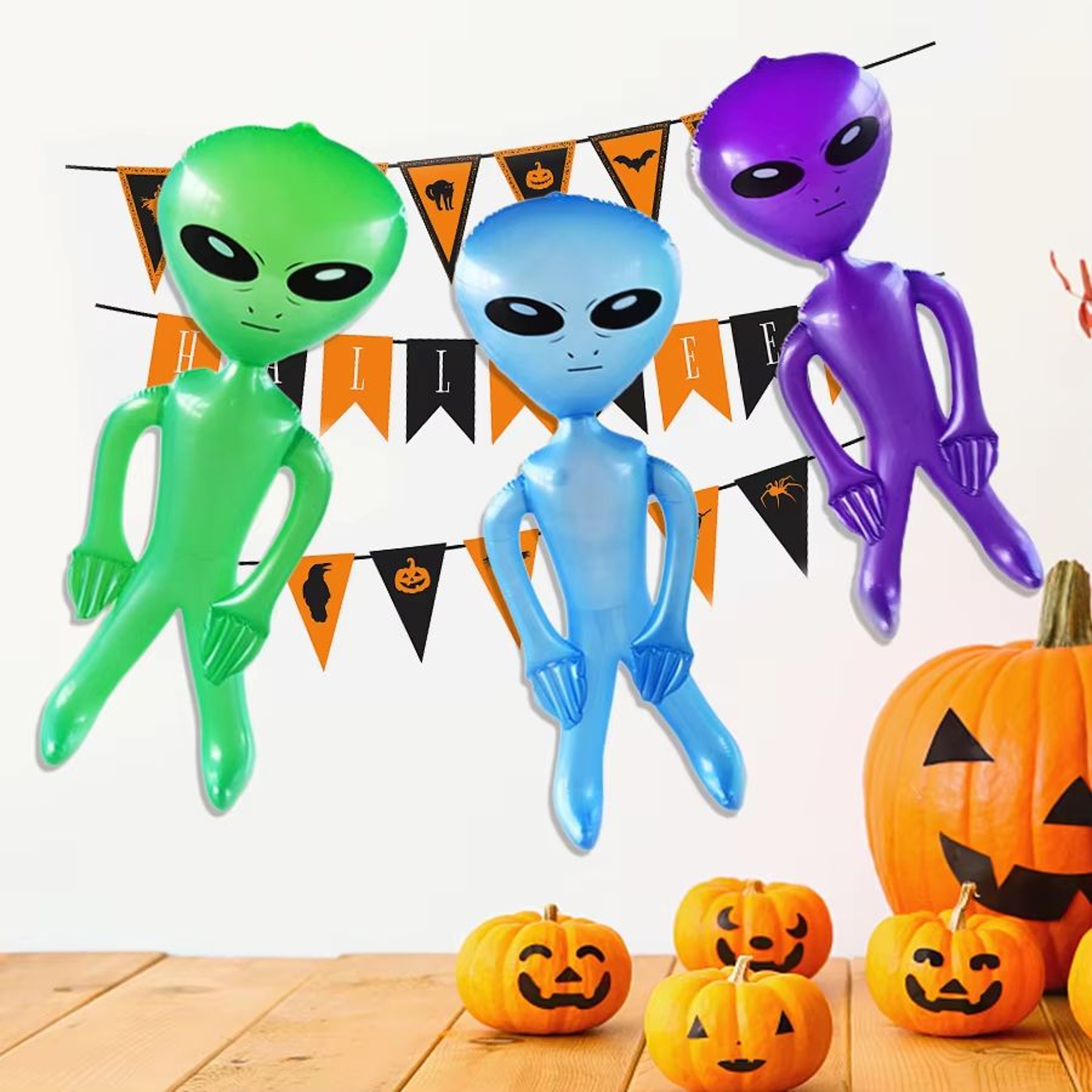 AlienBlast Inflatable Alien Balloon For Holiday  Birthday Party Decoration 4