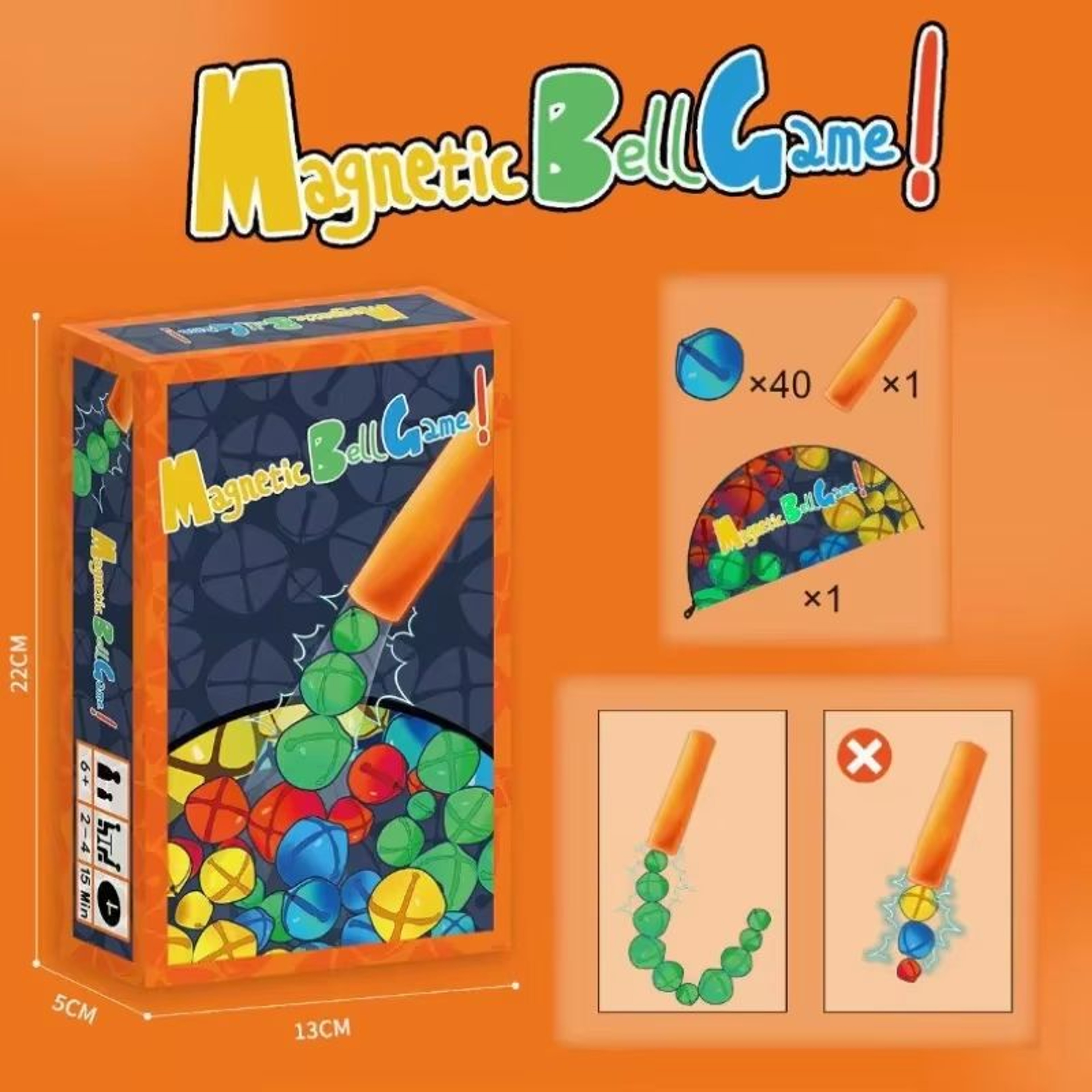 MagniBell Path Finder Magnetic Sensory Game For Kids 5