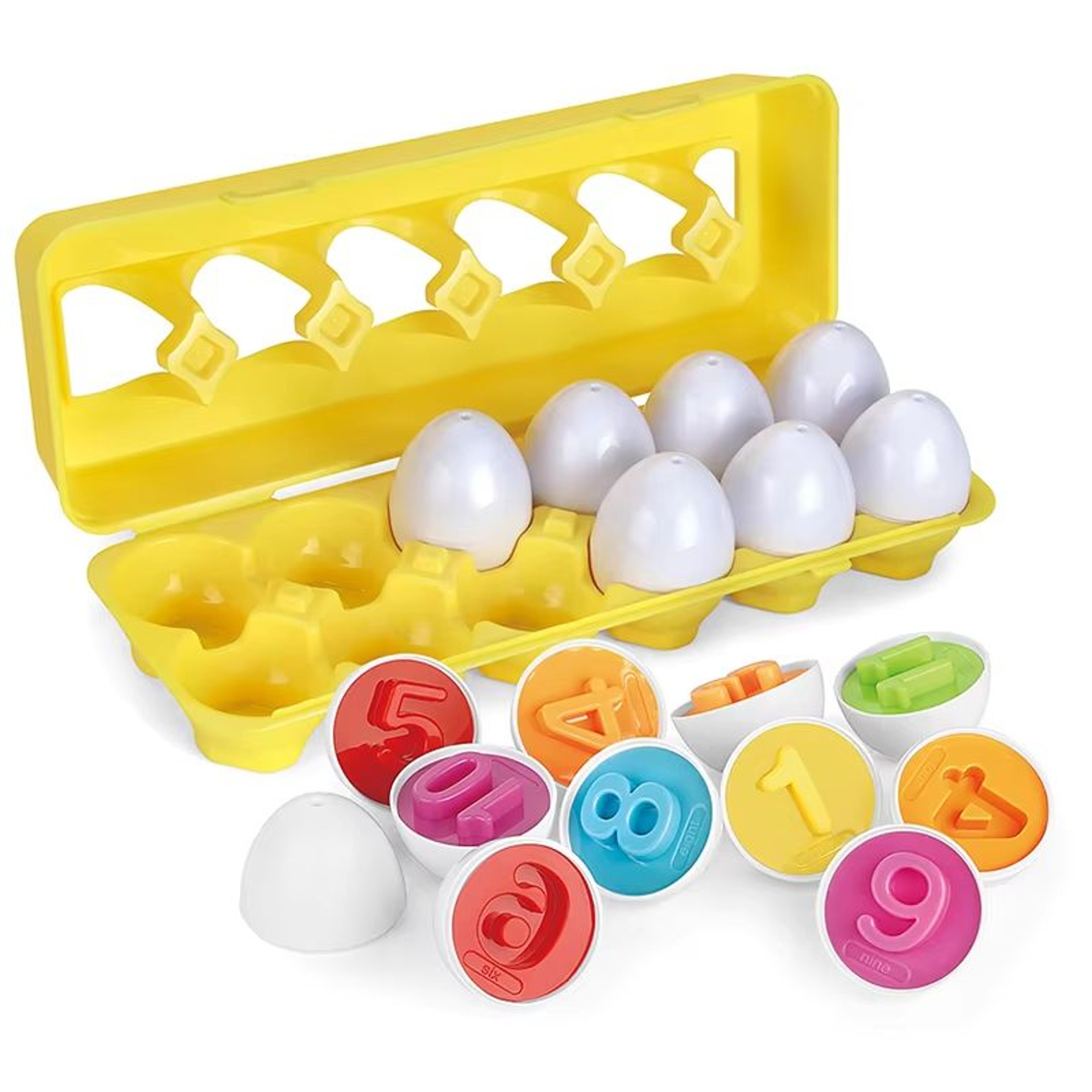 ShapeSmart Montessori Matching Egg Set For Toddlers 0