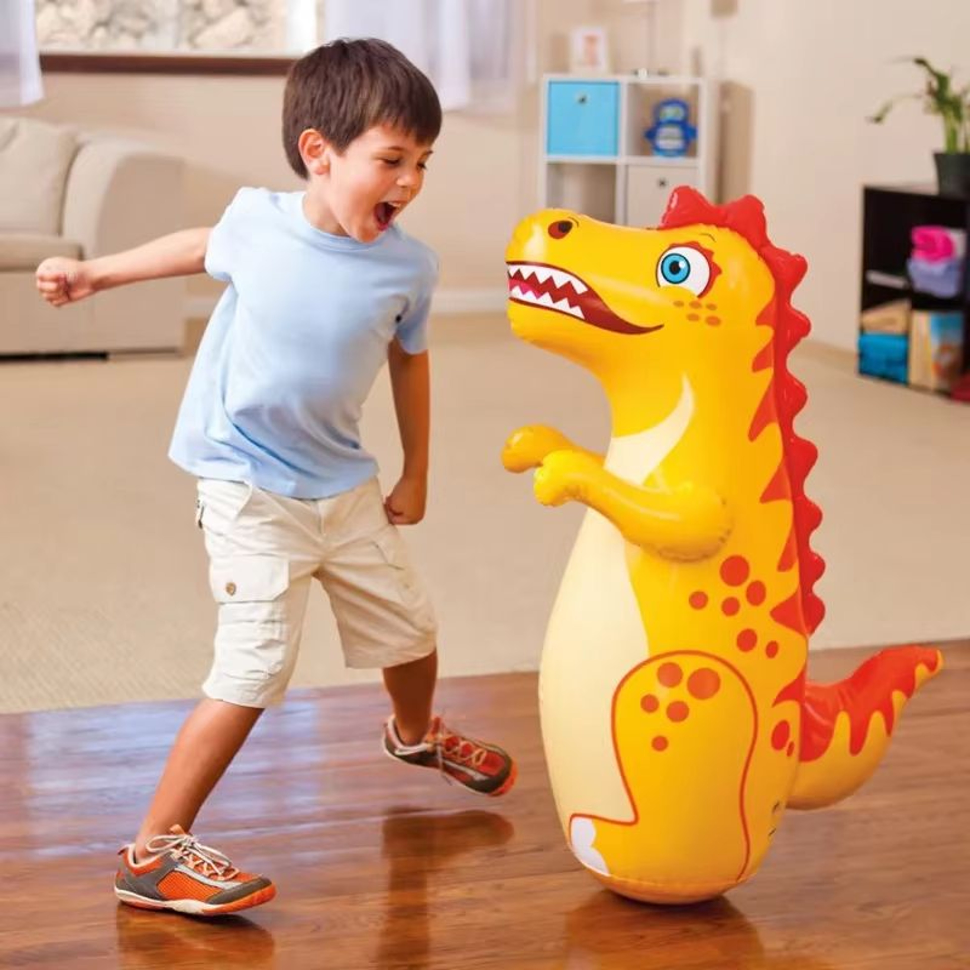 DinoStrike Tumbler Boxing Inflatable Punching Bag 0